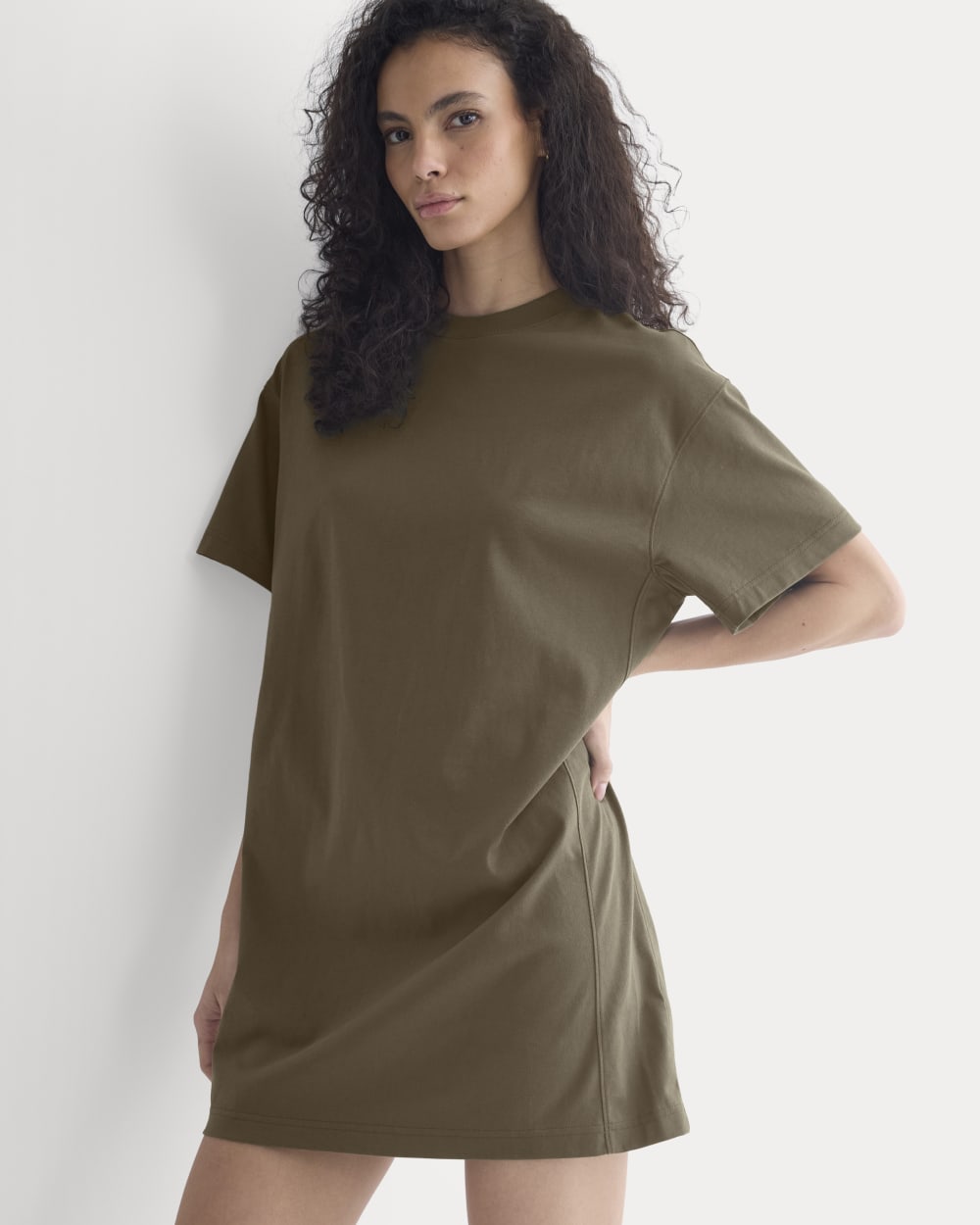 womens-weekend-tee-mini-dress-beech | primary