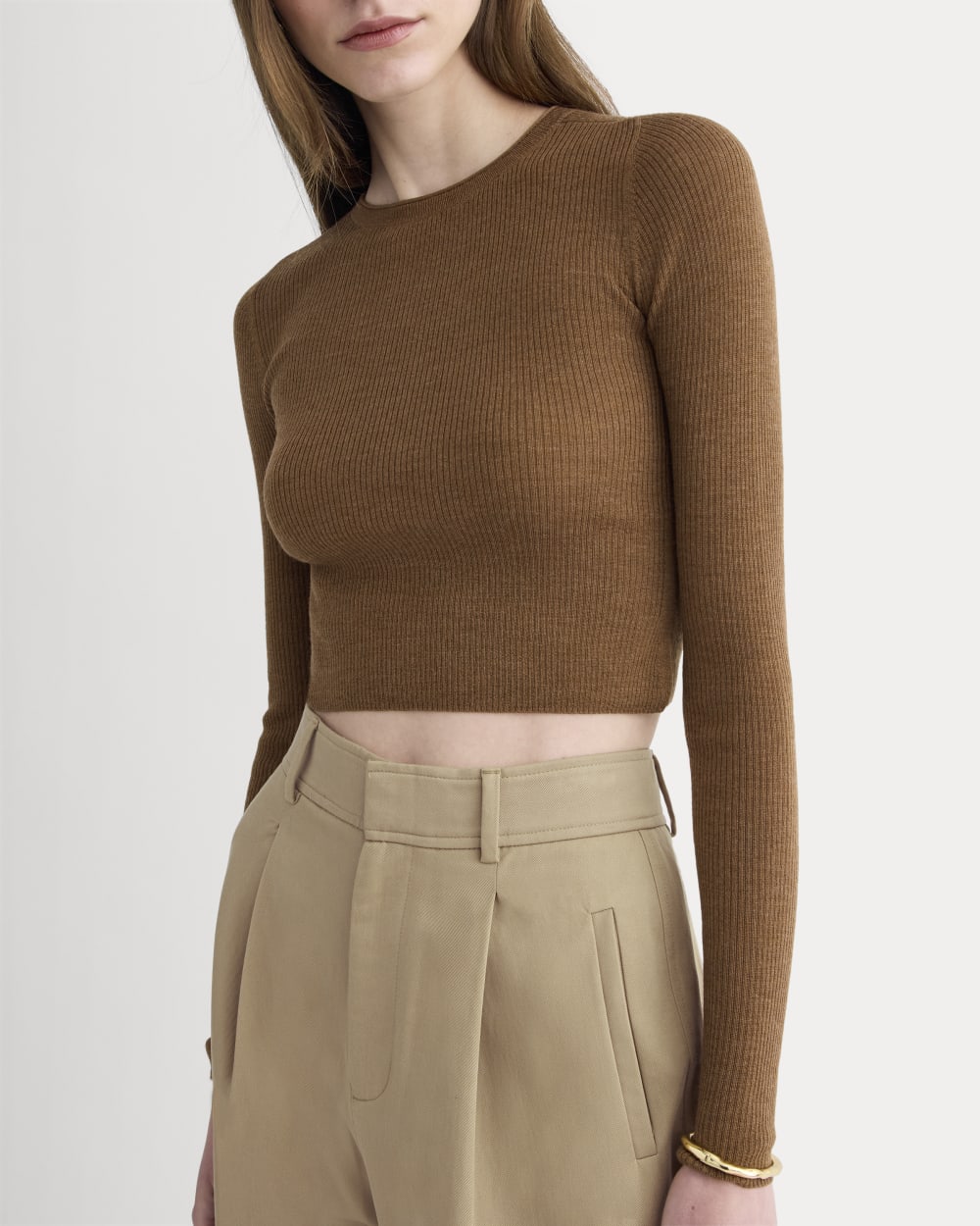 womens-cropped-crew-top-ultrafine-merino-heathered-toffee