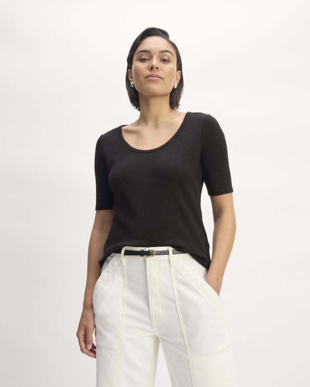 womens-vintage-rib-scoop-top-black | primary