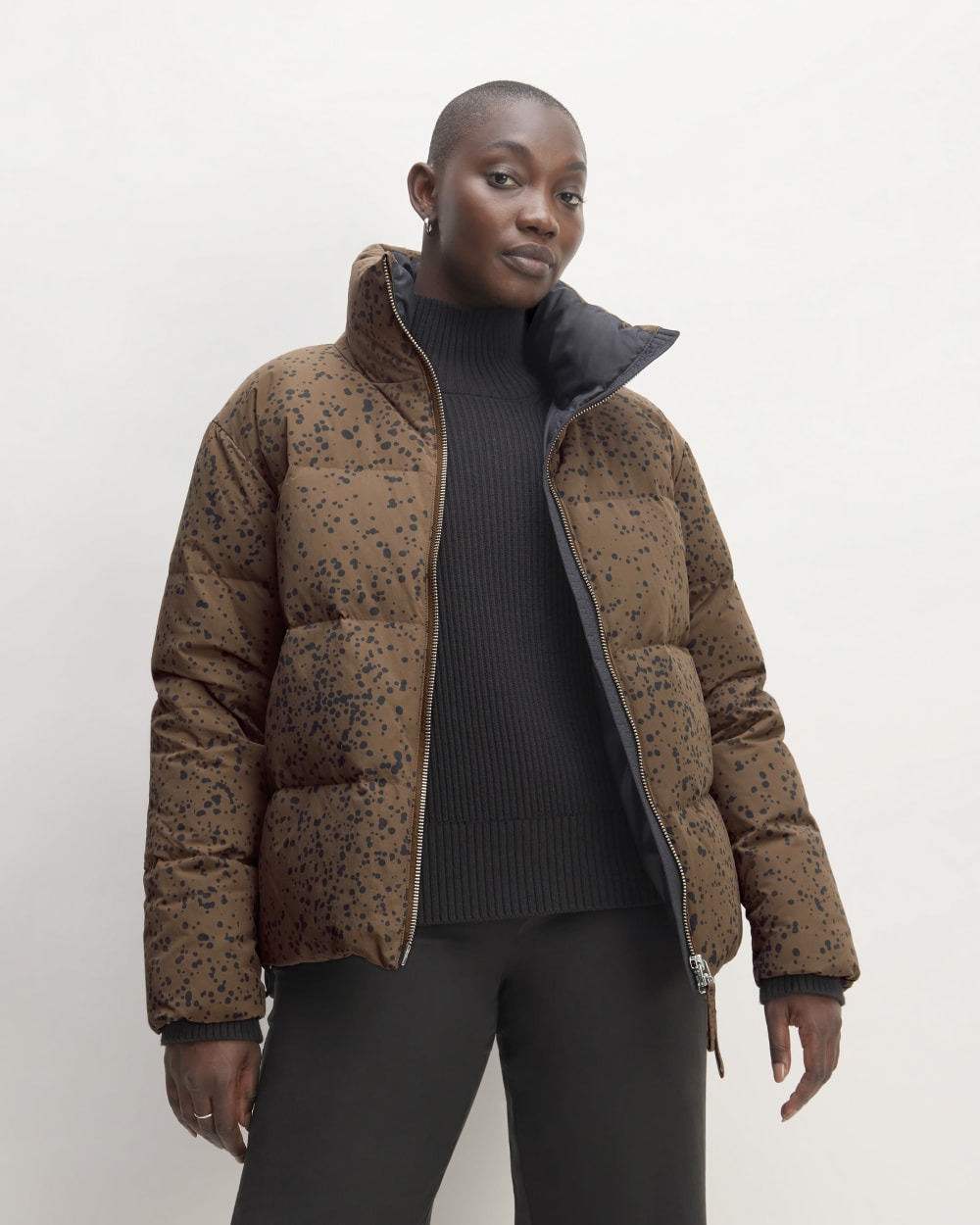 The Puffer Bomber | Cocoa Moonsplatter – Everlane