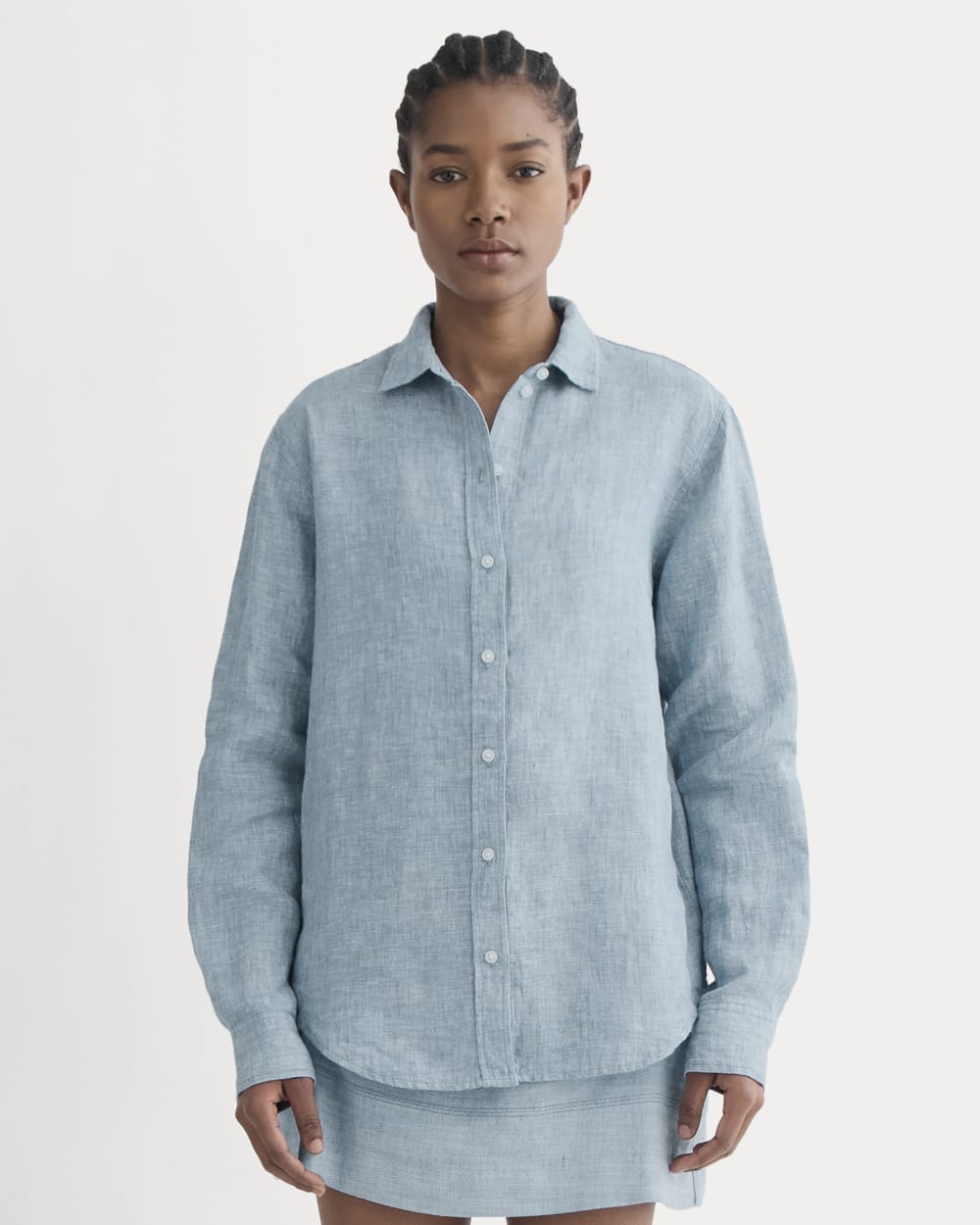 womens-relaxed-linen-shirt-chambray | primary