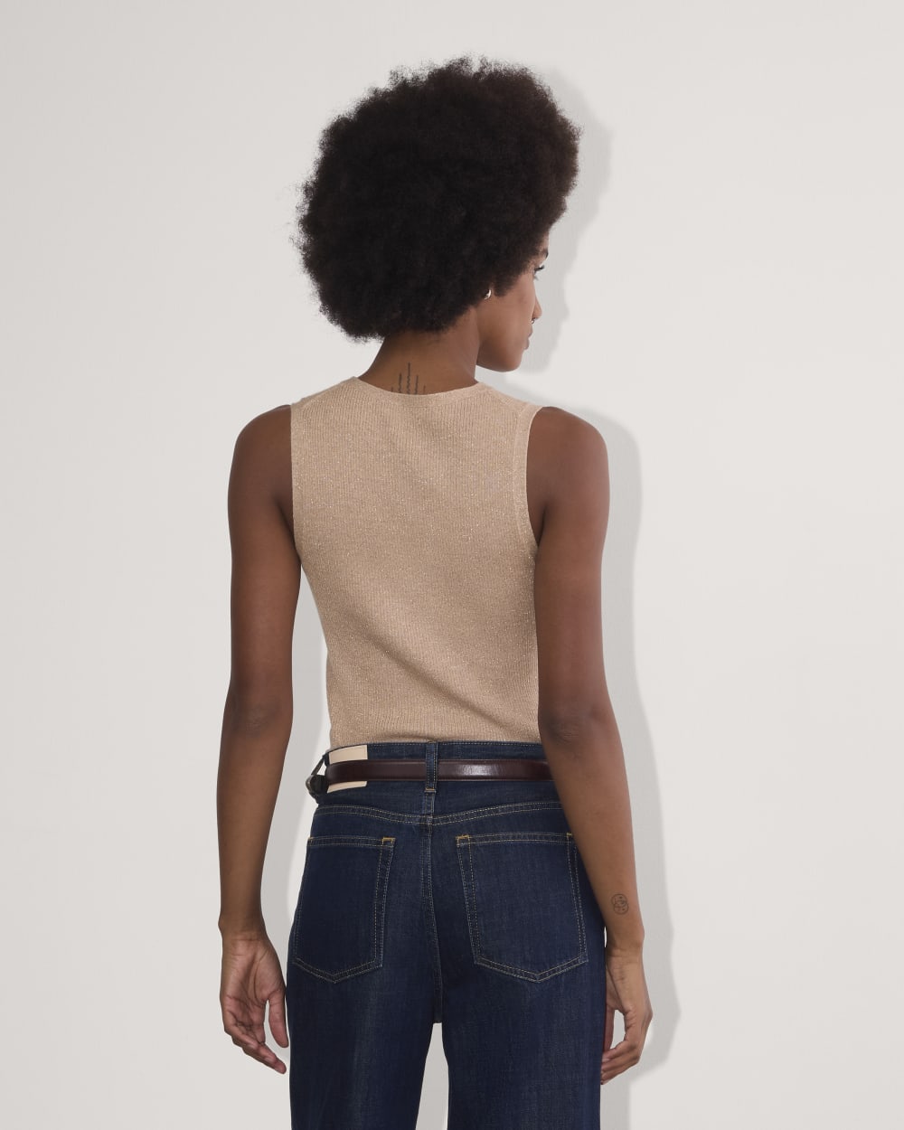 womens-lurex-merino-ribbed-tank-rose-gold