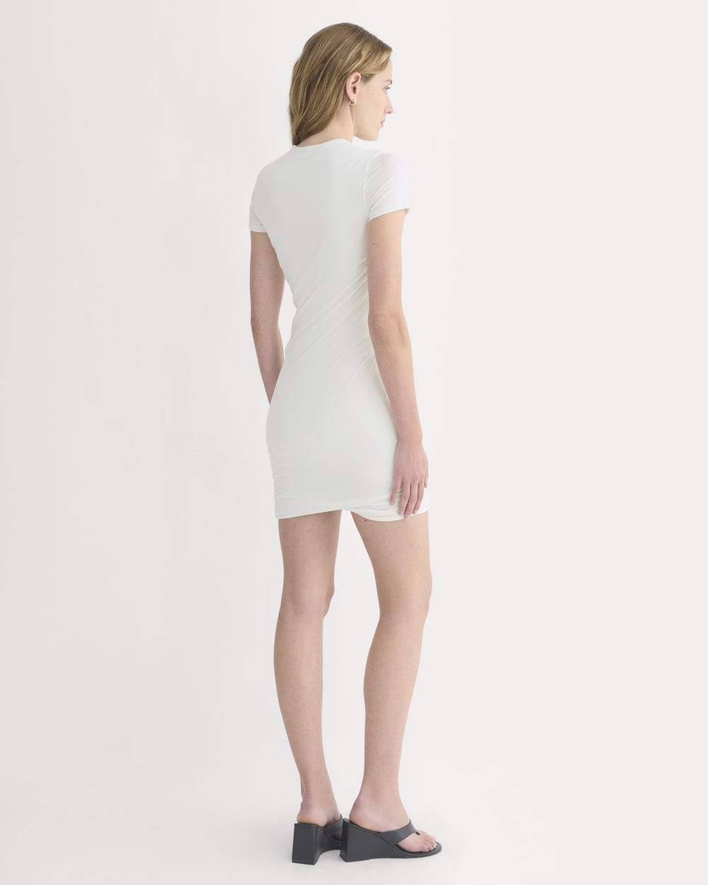 womens-twisted-short-sleeve-crew-dress-bone