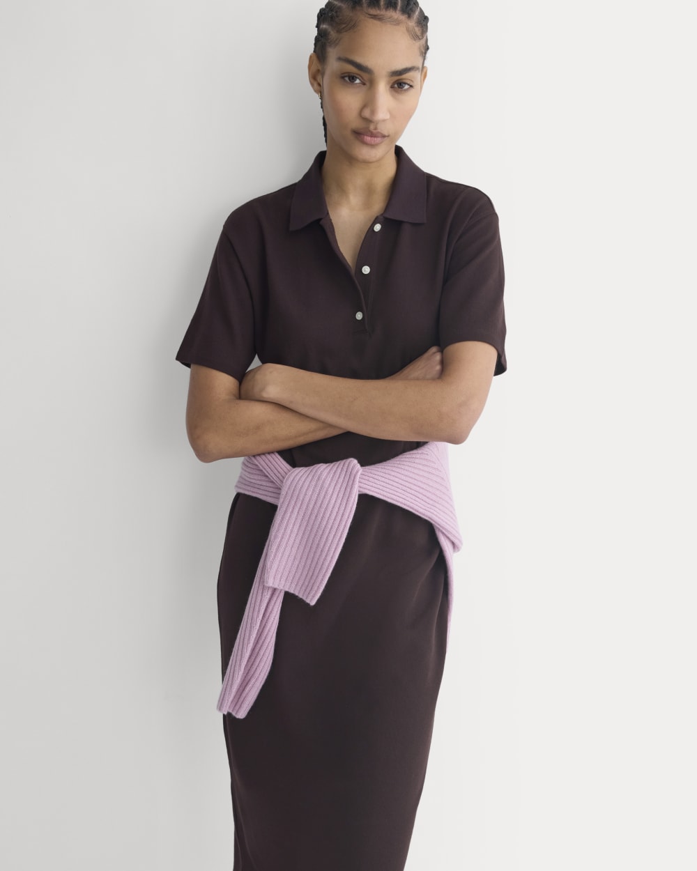 womens-pique-polo-short-sleeve-dress-dark-chocolate