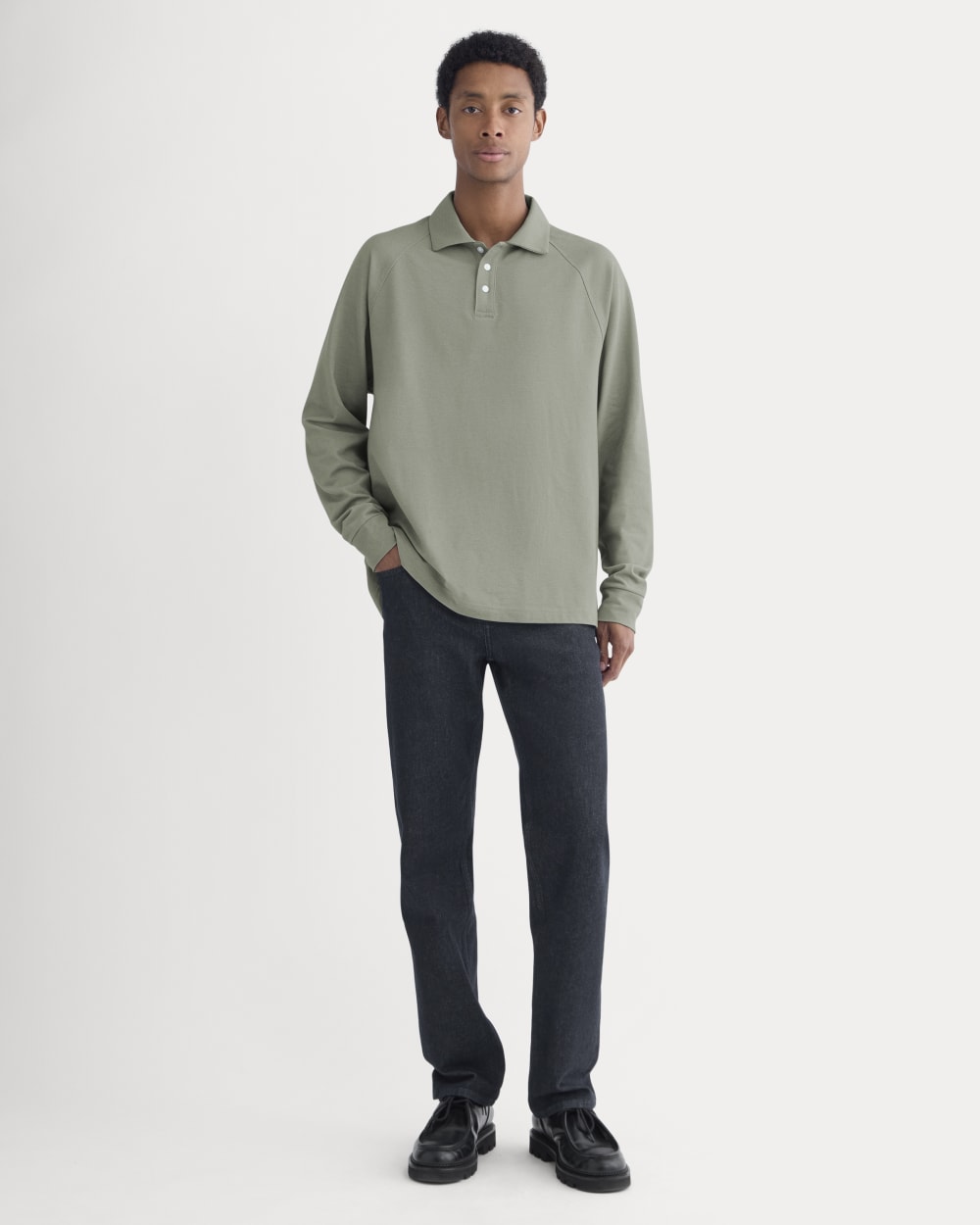 mens-startup-raglan-polo-chambray-deep-lichen