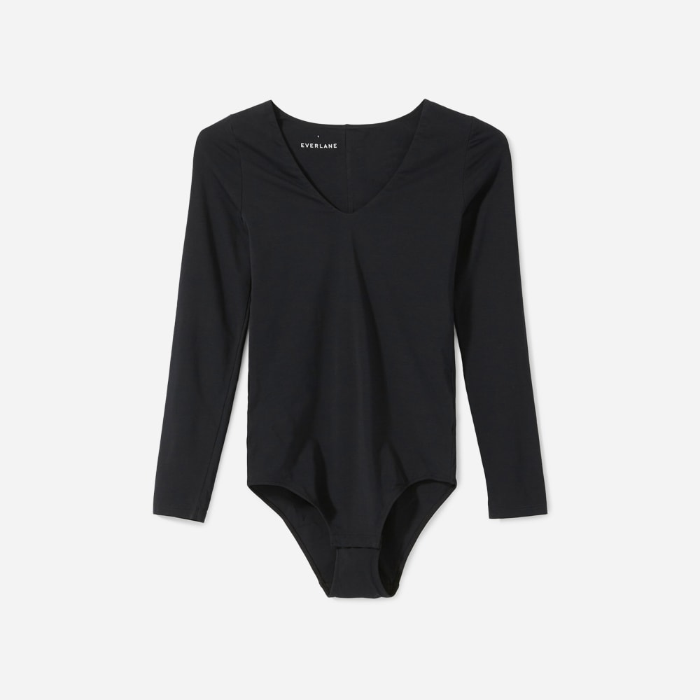 womens-ls-v-neck-bodysuit-black | alt