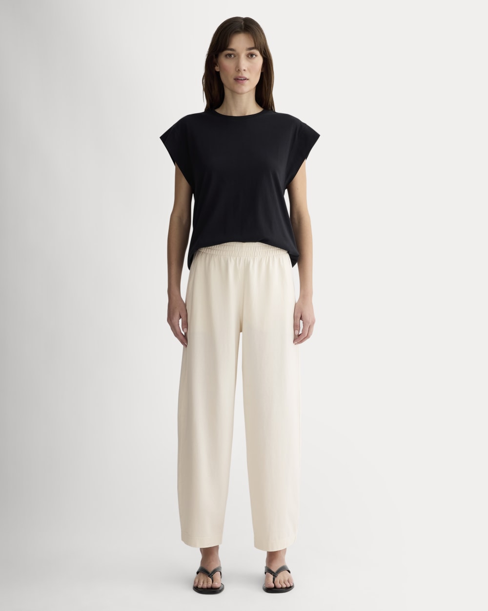 The Off-Duty Barrel Pant Bone – Everlane