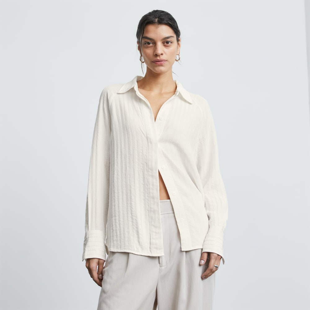 womens-city-stripe-shirt-bone | primary