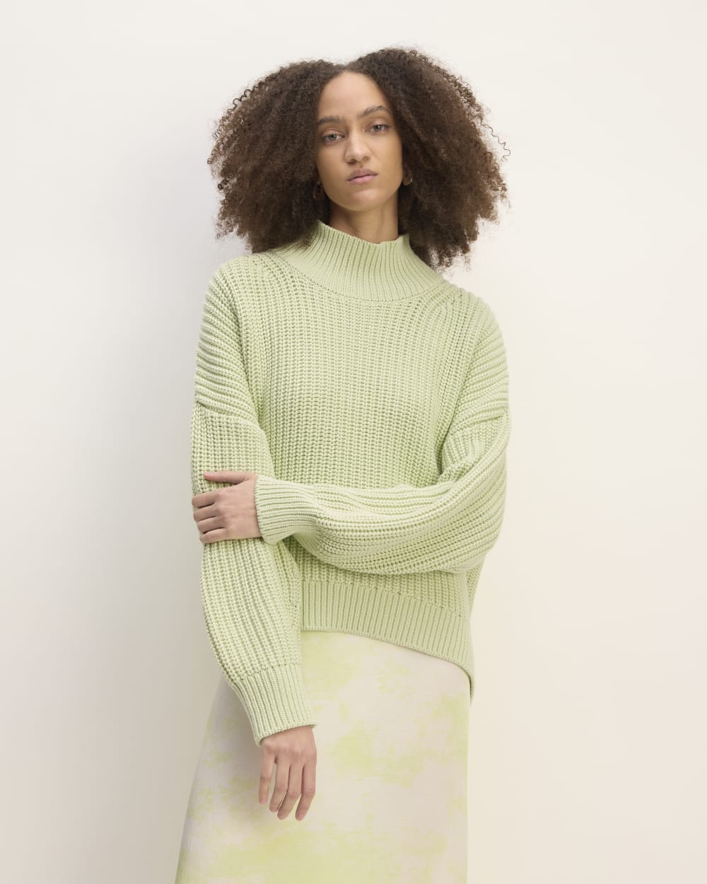 The Everlane x Marques' Almeida Turtleneck | Seafoam Green