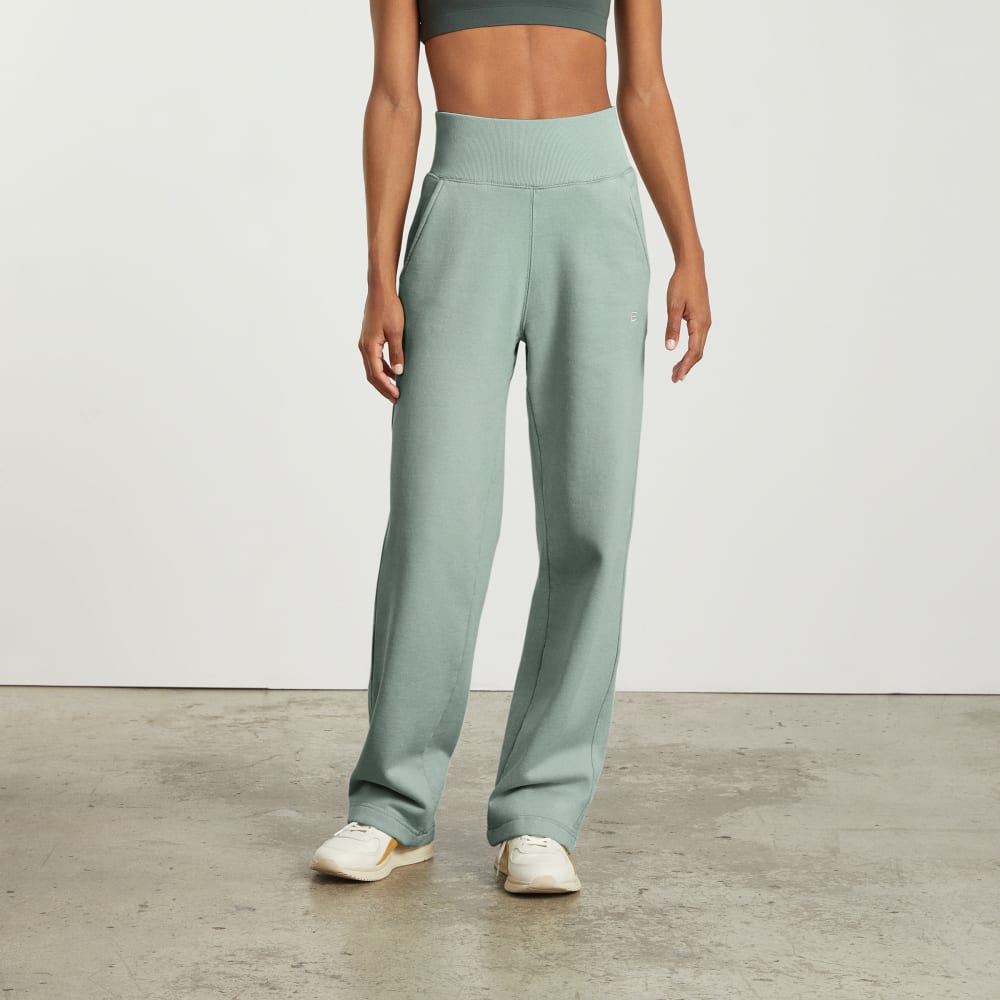 womens-high-waist-track-pant-white-sage | primary