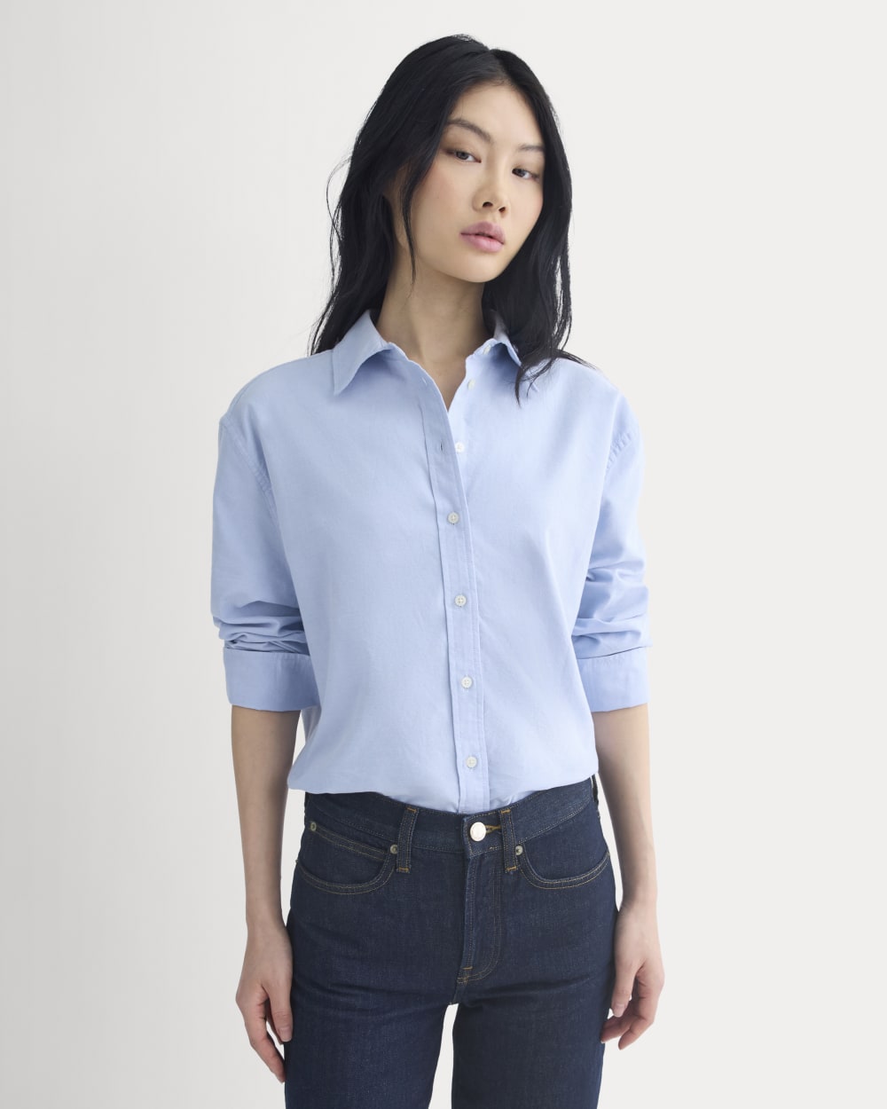 womens-everyday-oxford-shirt-light-blue | primary