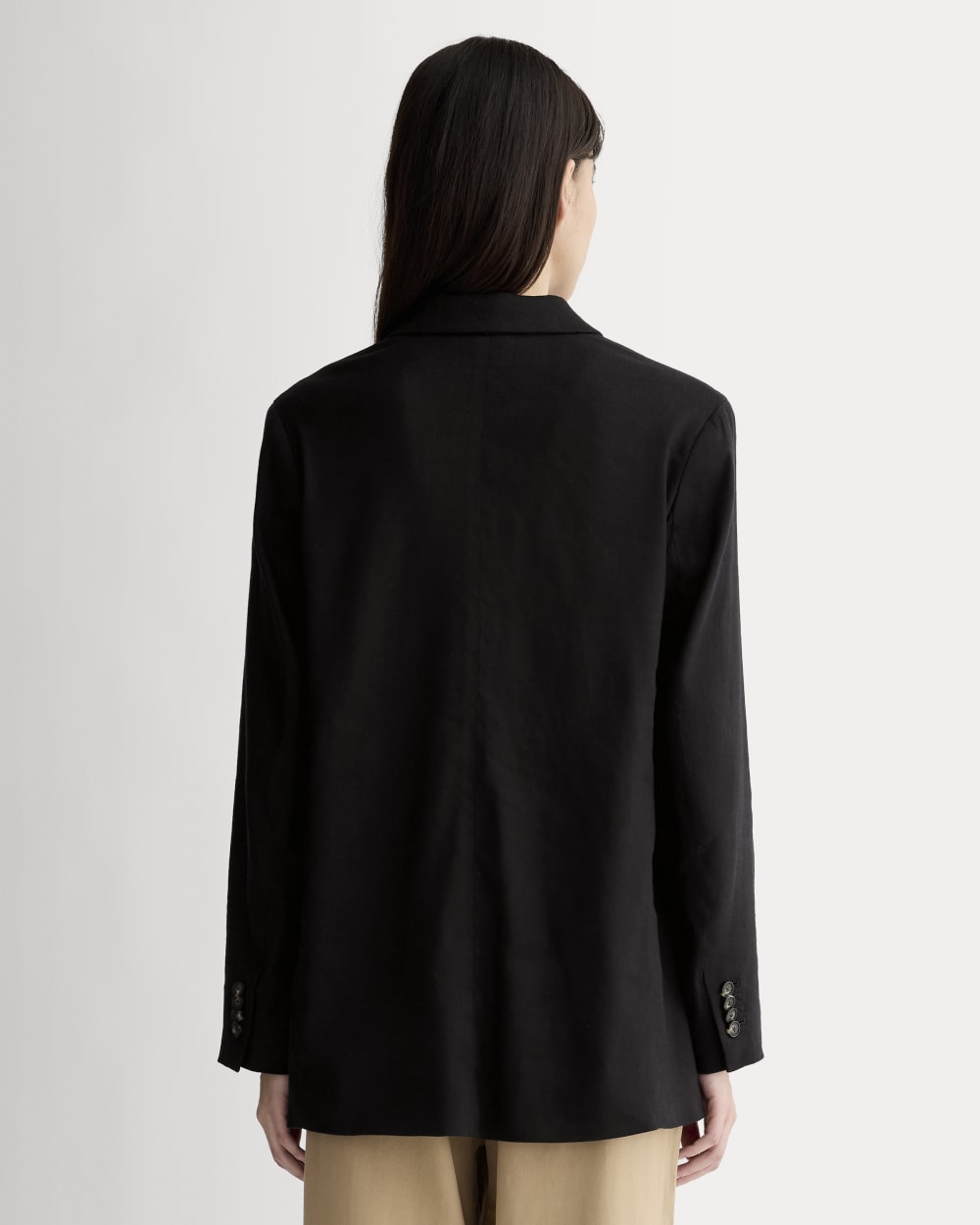 womens-oversized-blazer-stretch-linen-black