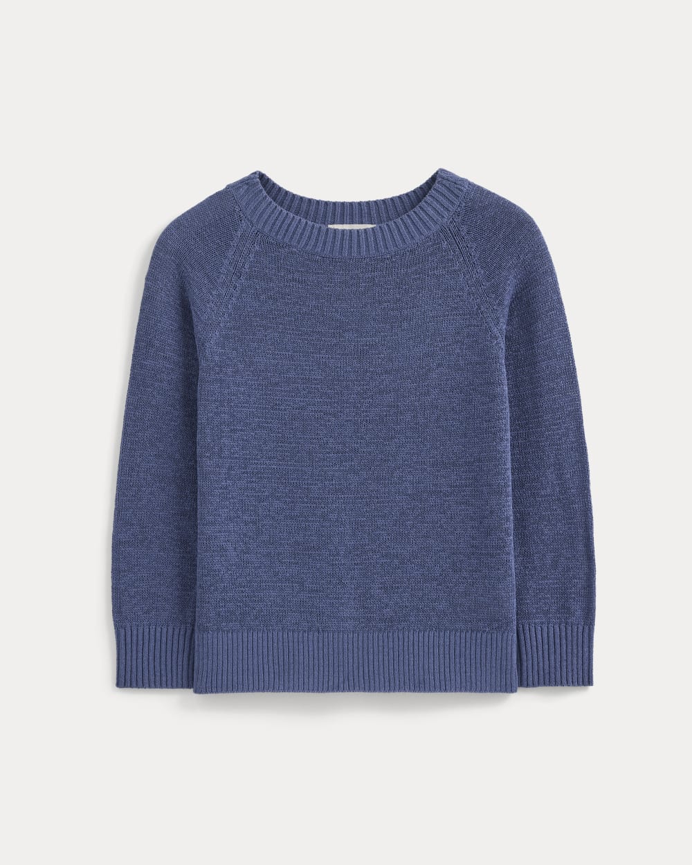 womens-wide-neck-crew-sweater-tape-yarn-blue-dusk | alt