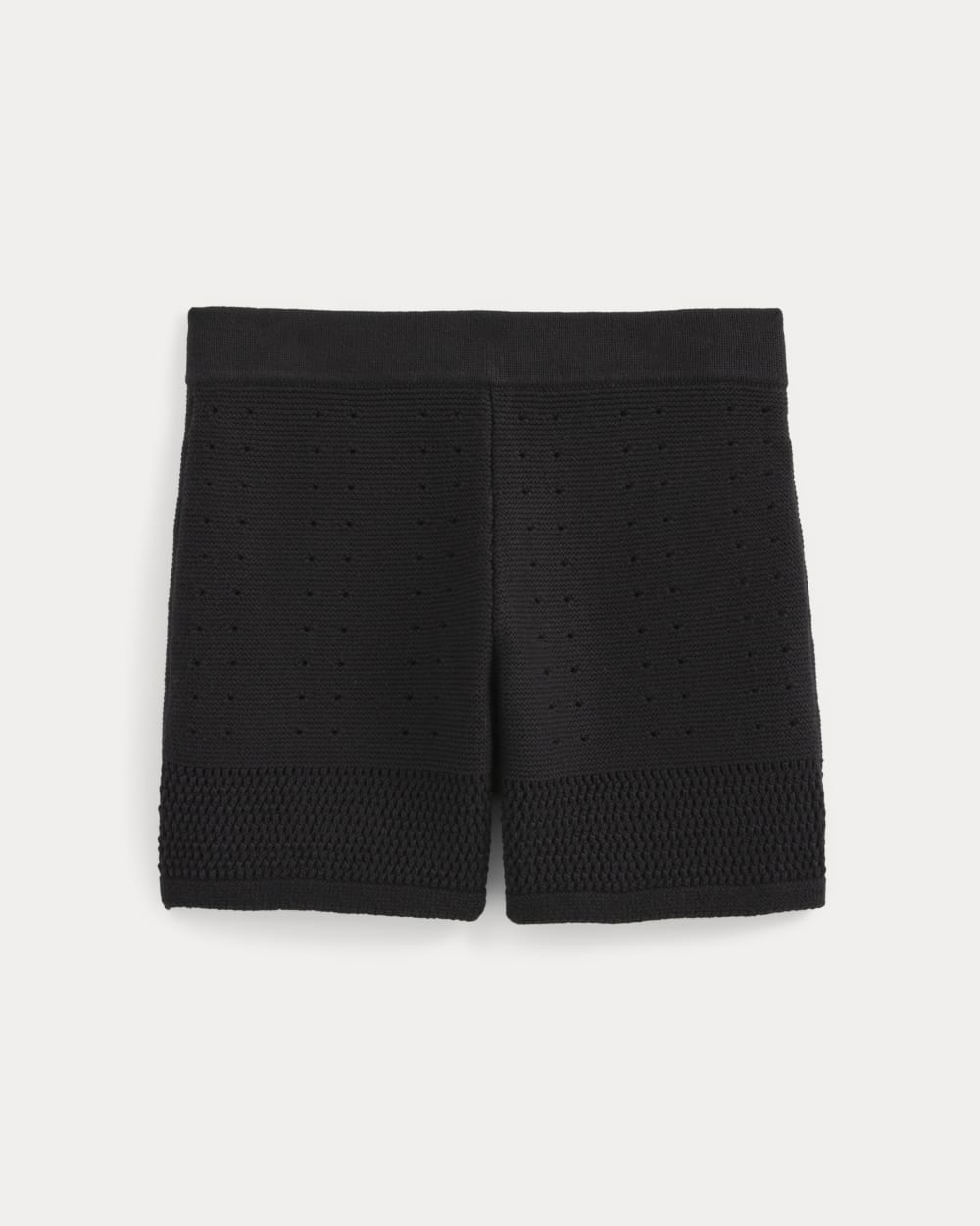 Open-Knit Short in Everyday Cotton | Black – Everlane
