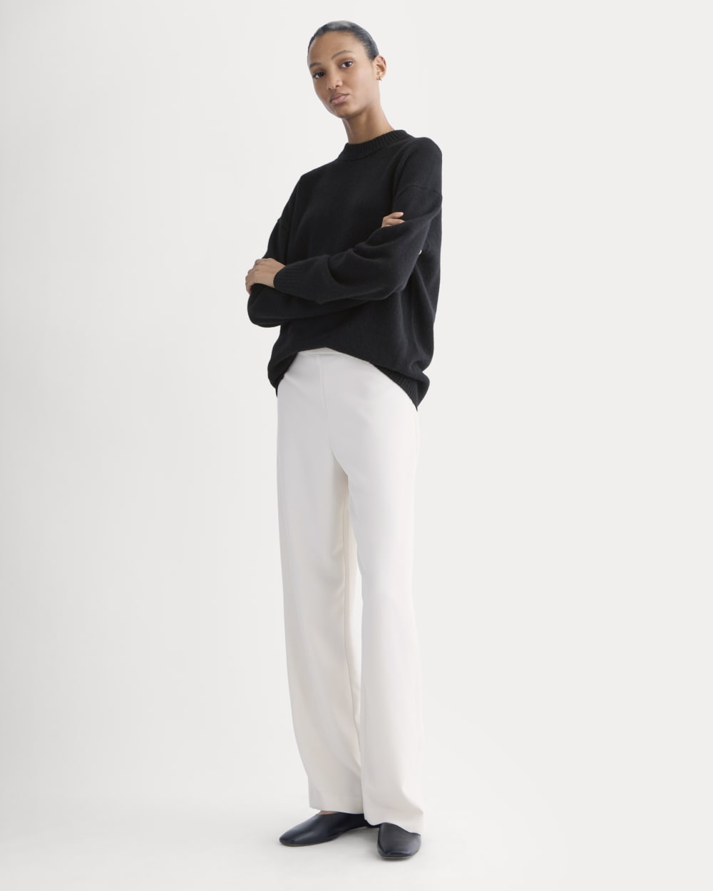 womens-drapey-crepe-pant-birch | primary
