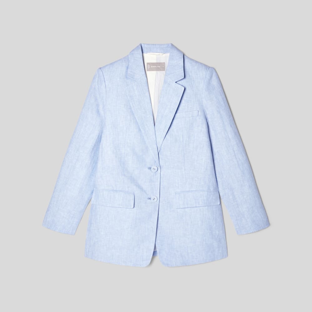womens-linen-oversized-blazer-light-blue | alt