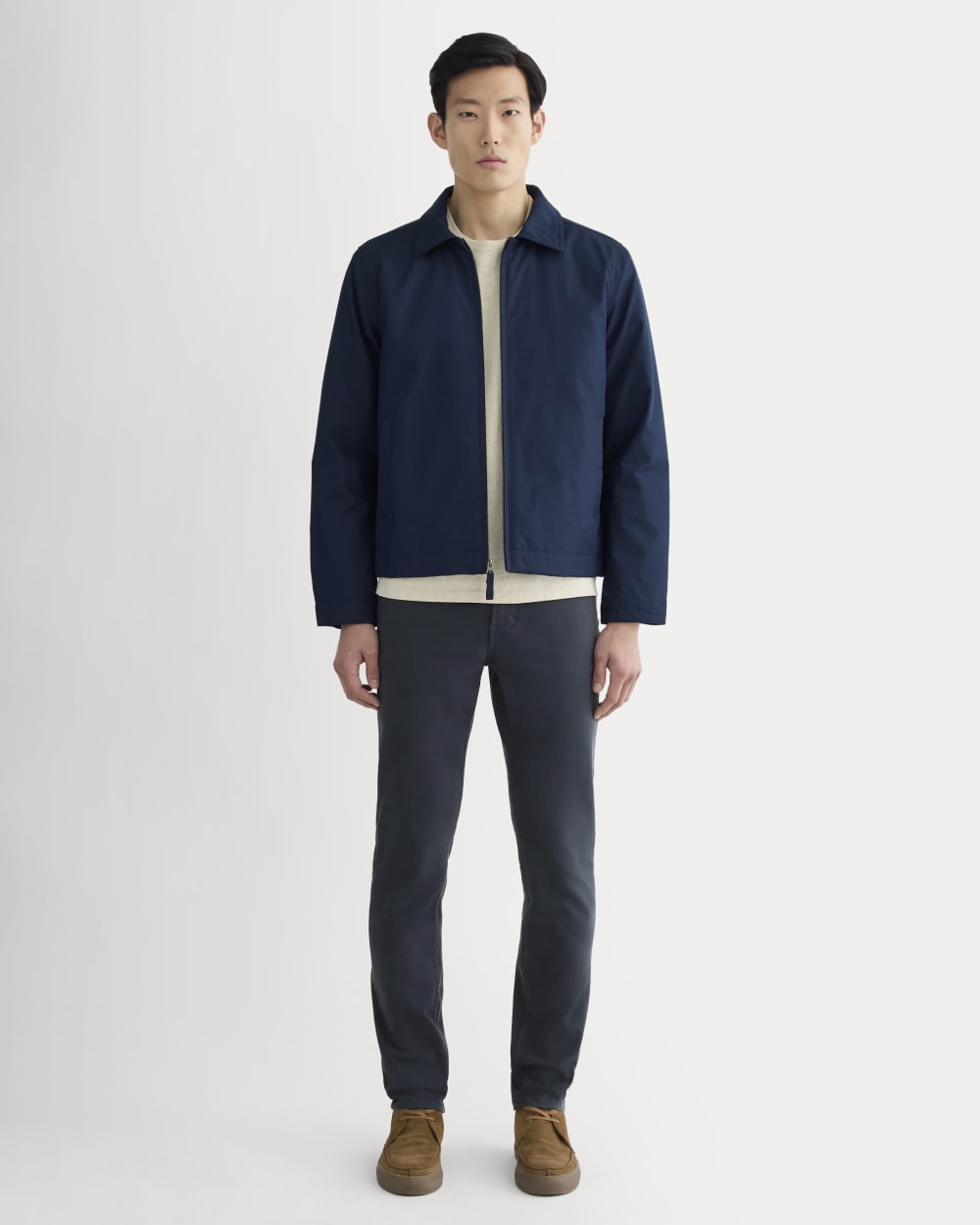 The Stretch Twill 5-Pocket Pant | Navy – Everlane