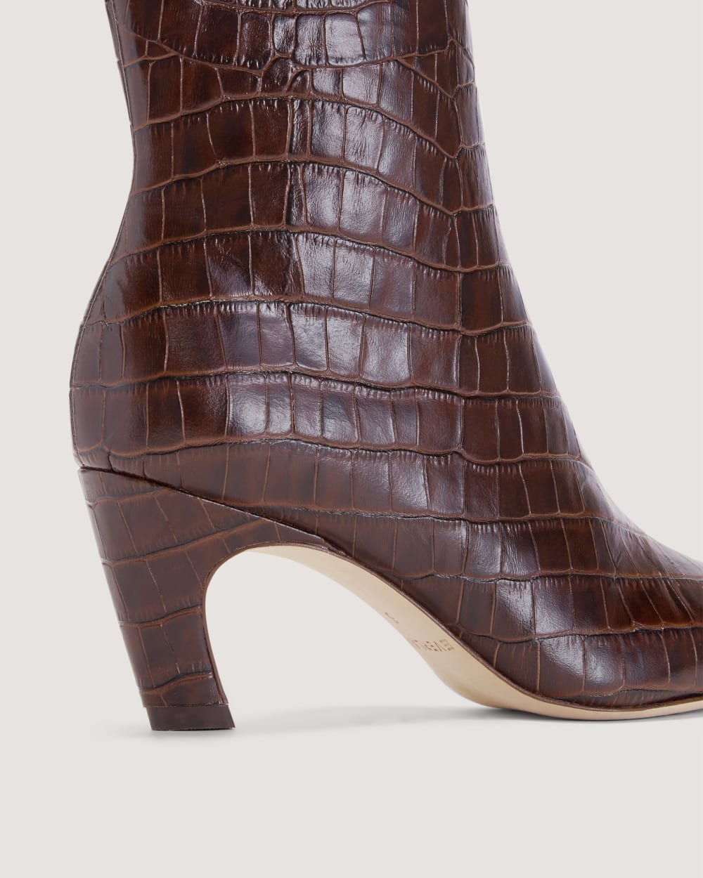 womens-banana-heel-boot-brown-crocodile