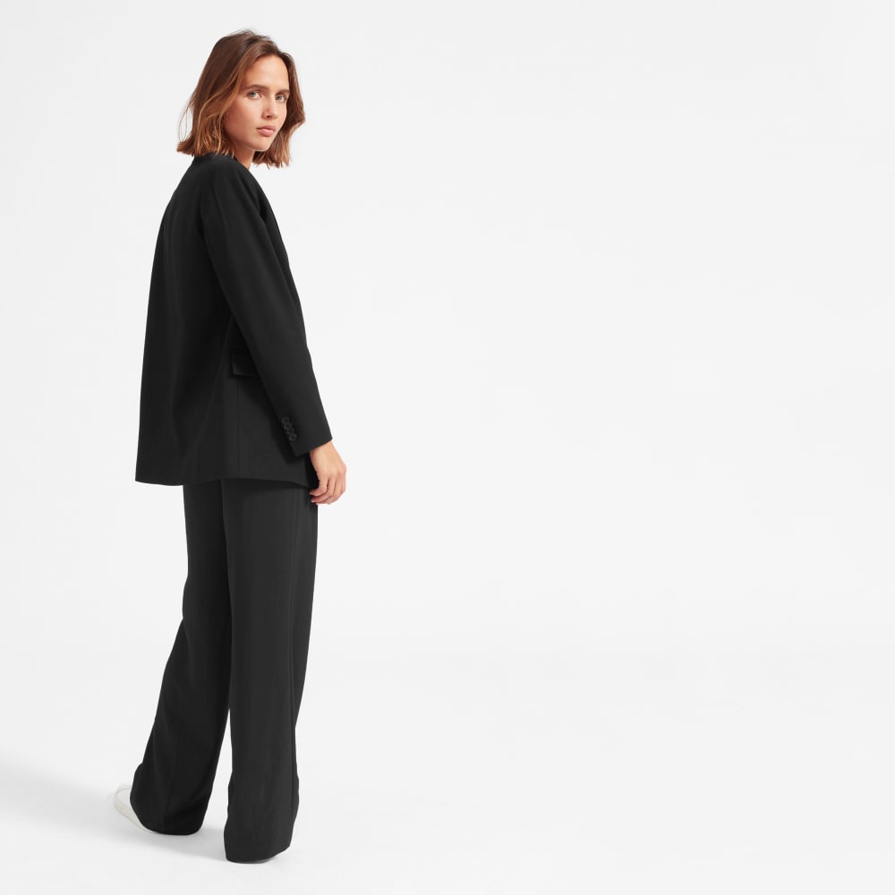 womens-oversized-blazer-black | alt