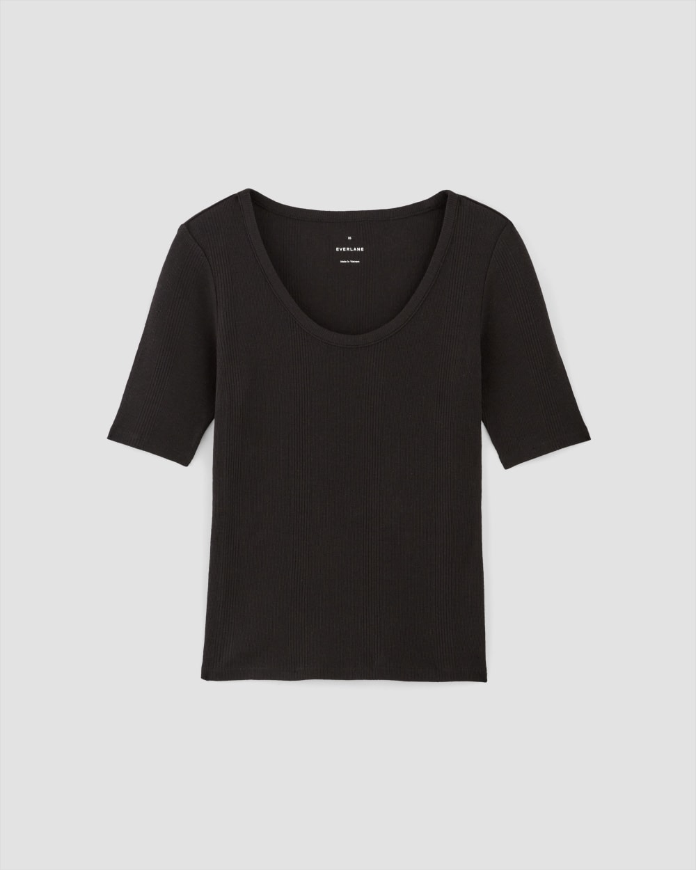 womens-vintage-rib-scoop-top-black | alt