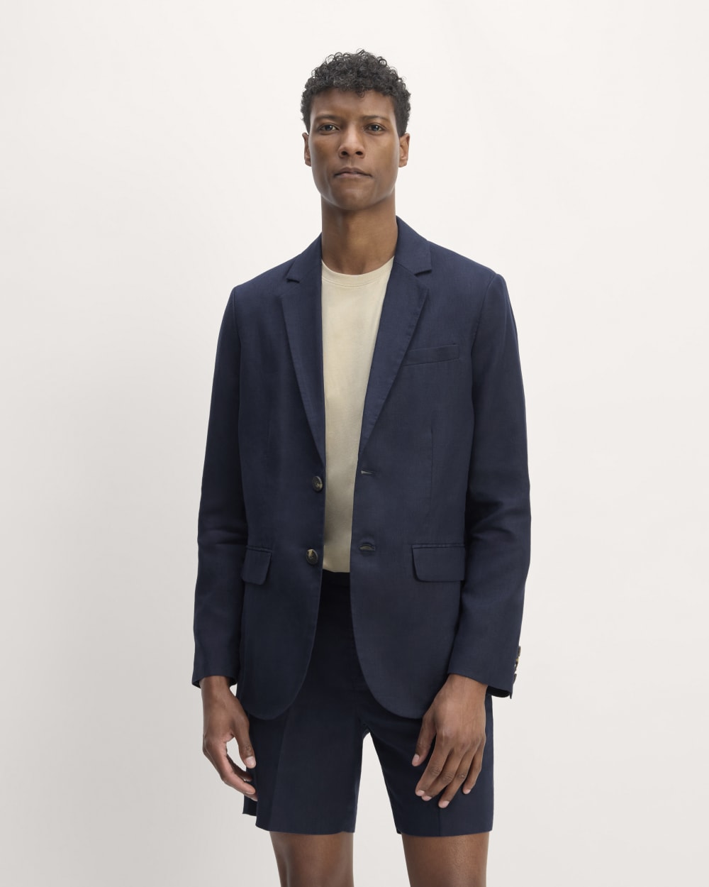 The Linen Blazer | Navy Everlane The Linen Blazer | Navy Everlane