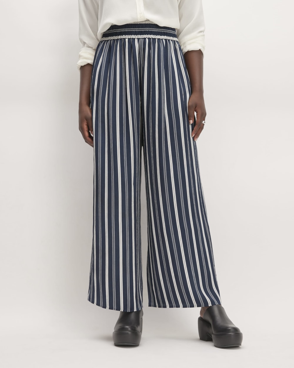 womens-satin-pull-on-pant-navy-bonw | primary