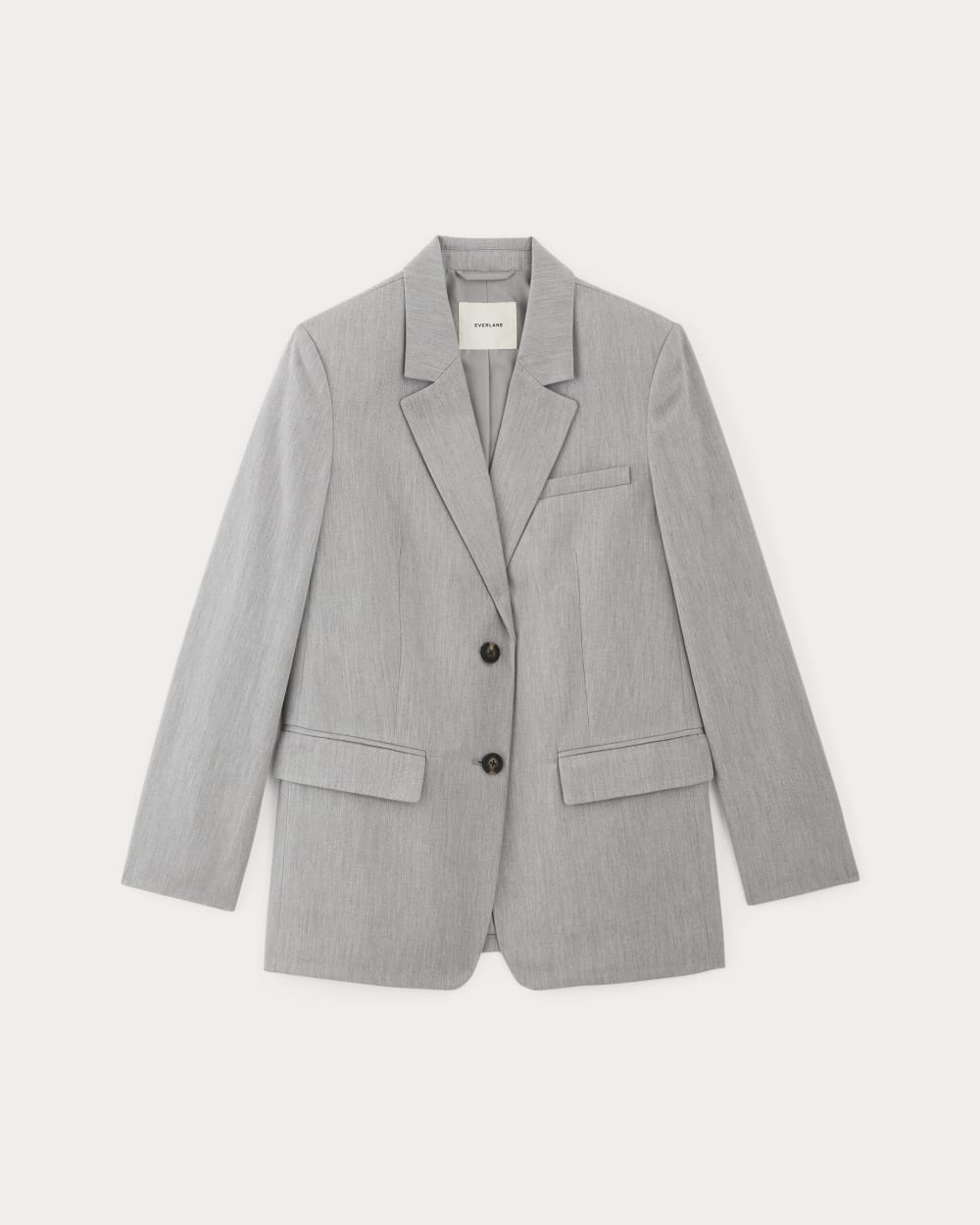 womens-tencel-oversized-blazer-heather-steel | alt