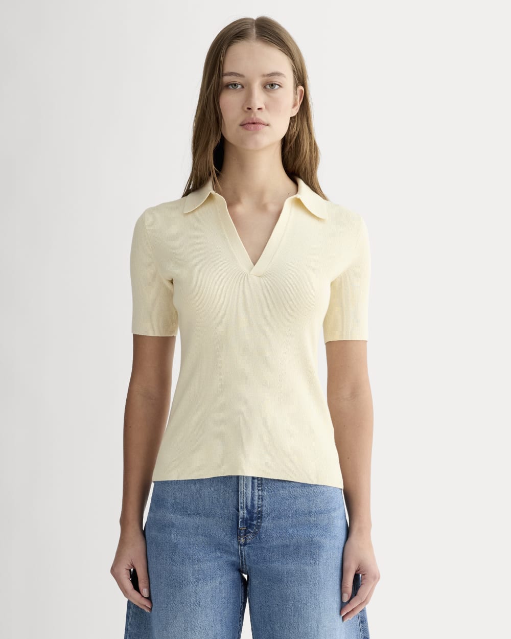 womens-knit-polo-birch | primary