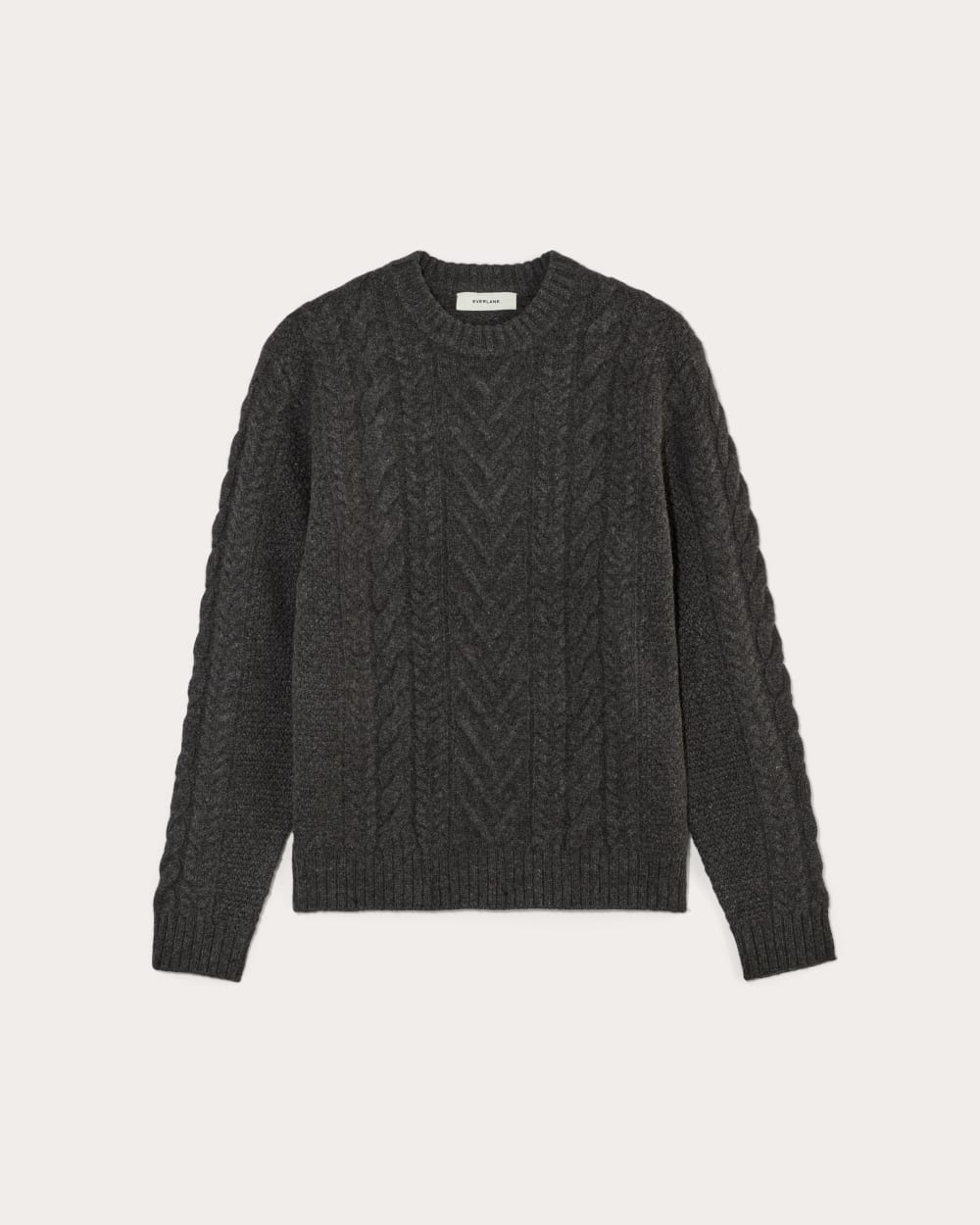 mens-felted-merino-cable-knit-charcoal | alt