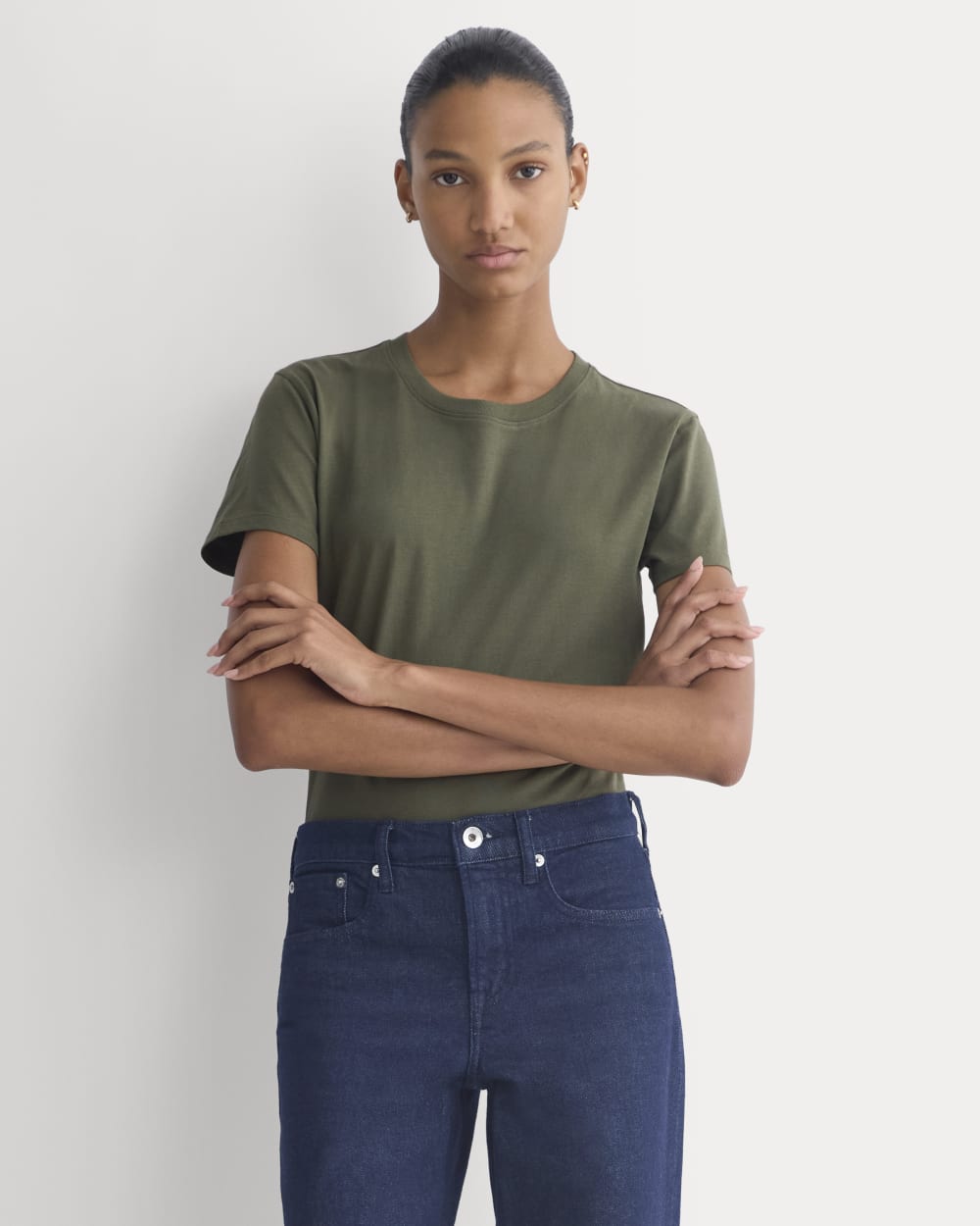Everlane Box-Cut Tshirt, Essential Cotton