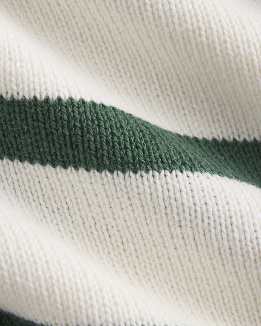 womens-striped-boatneck-sweater-cotton-hunter-green-bone