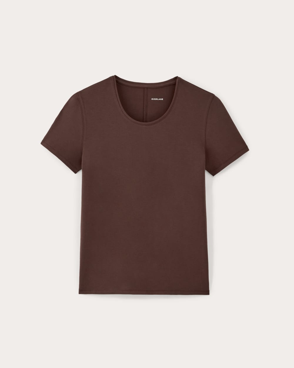 womens-supima-form-ss-crewneck-tee-dark-mahagony | alt