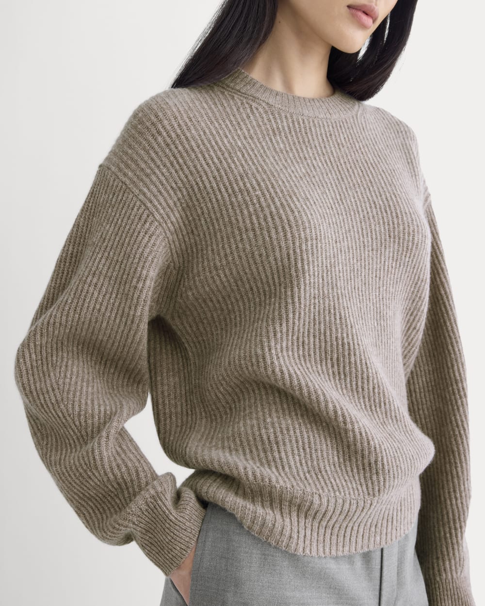 womens-wool-cashmere-cocoon-crew-sweater-light-heathered-taupe