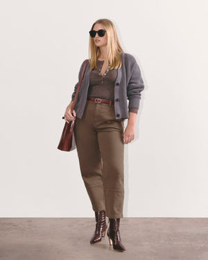 The Utility Barrel Pant | Cocoa | Regular
