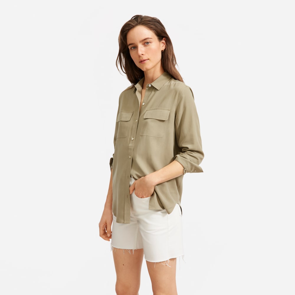 womens-washable-silk-relaxed-shirt-covertgreen