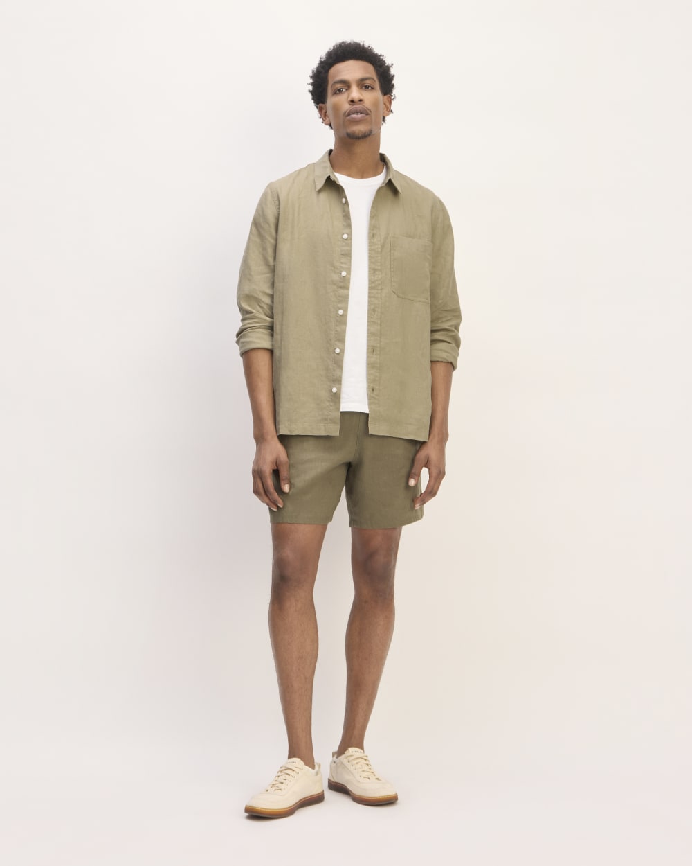 mens-linen-straight-hem-shirt-trench-coat-khaki