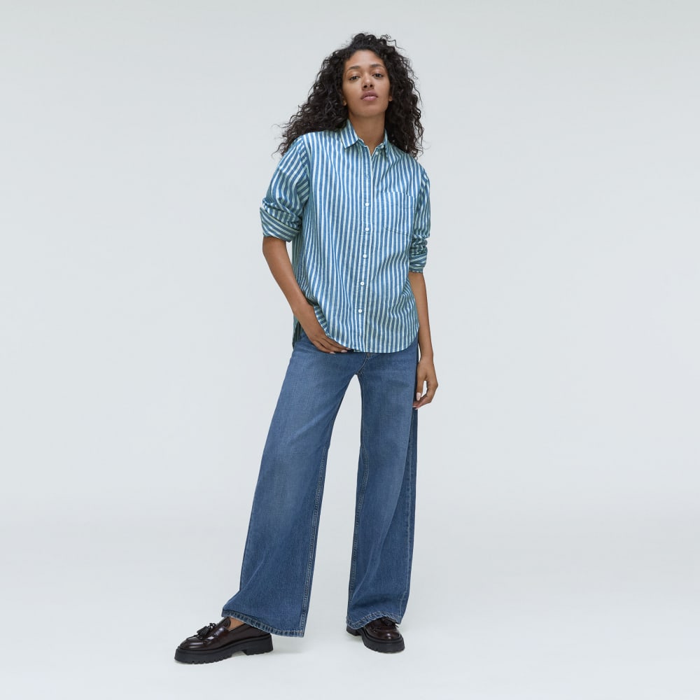 womens-relaxed-oxford-shirt-blue-mint-stripe