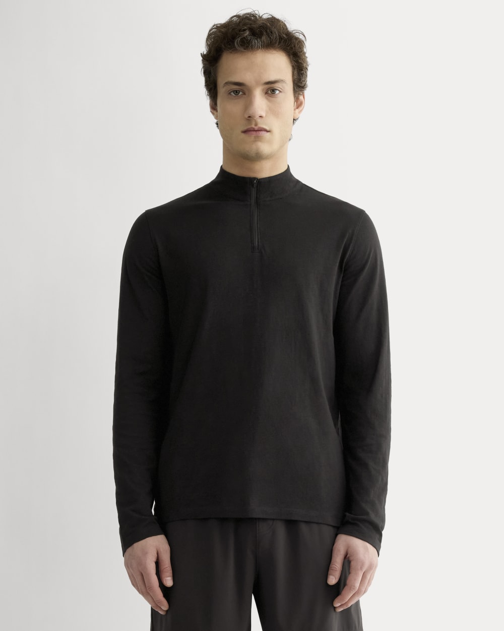 エミールガレ The Rec Quarter-Zip | Black – Everlane