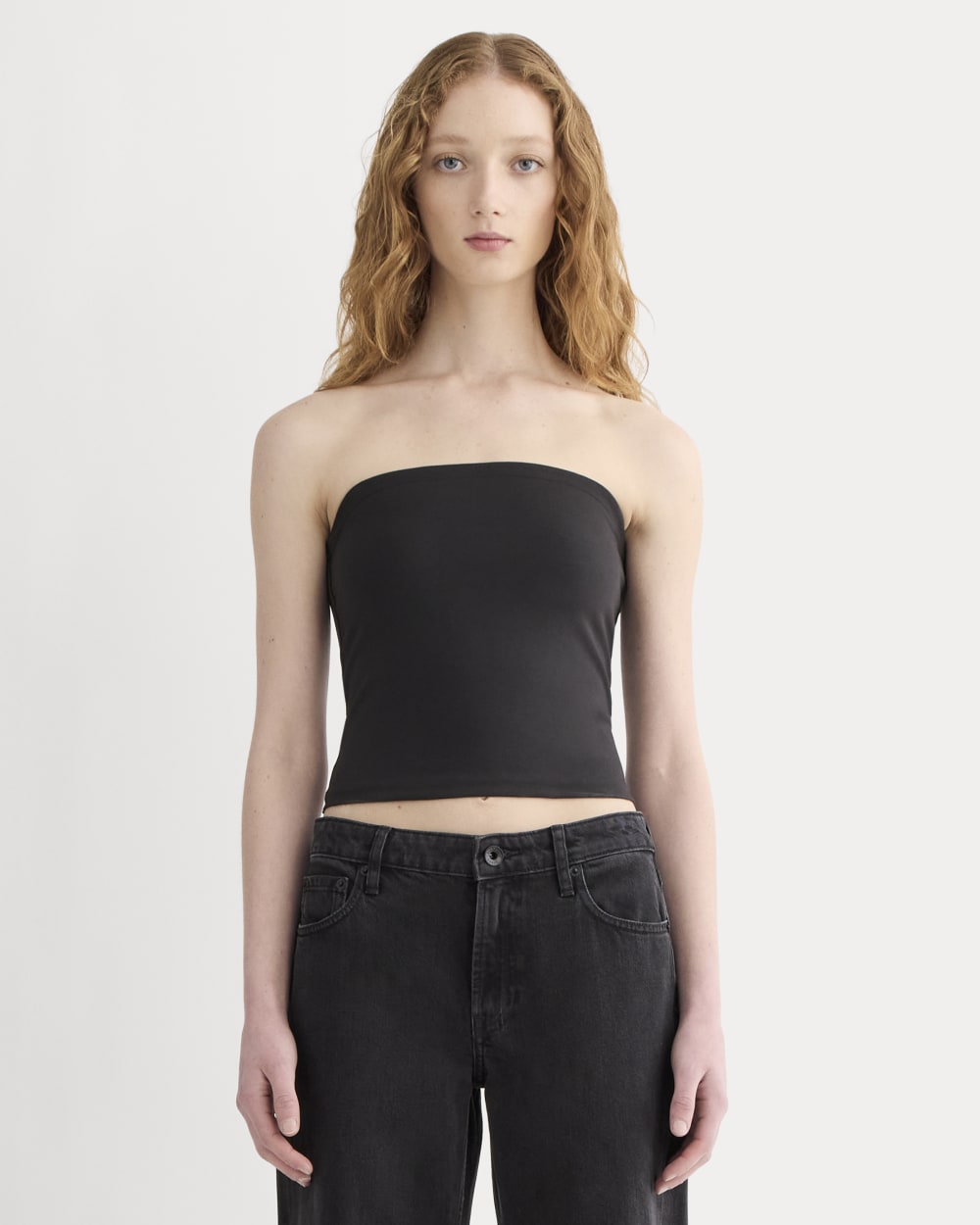 The Form Tube Top Black – Everlane