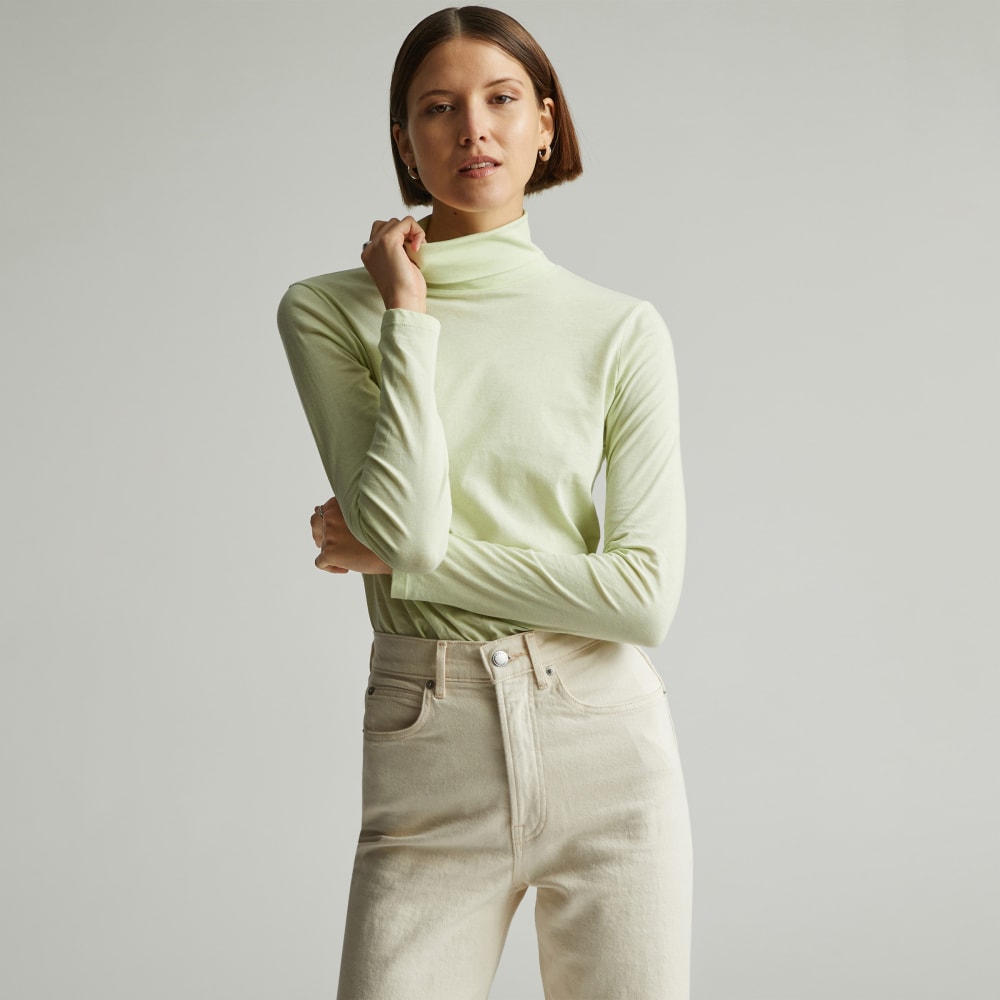 womens-organic-cotton-turtleneck-seafoam-green | primary