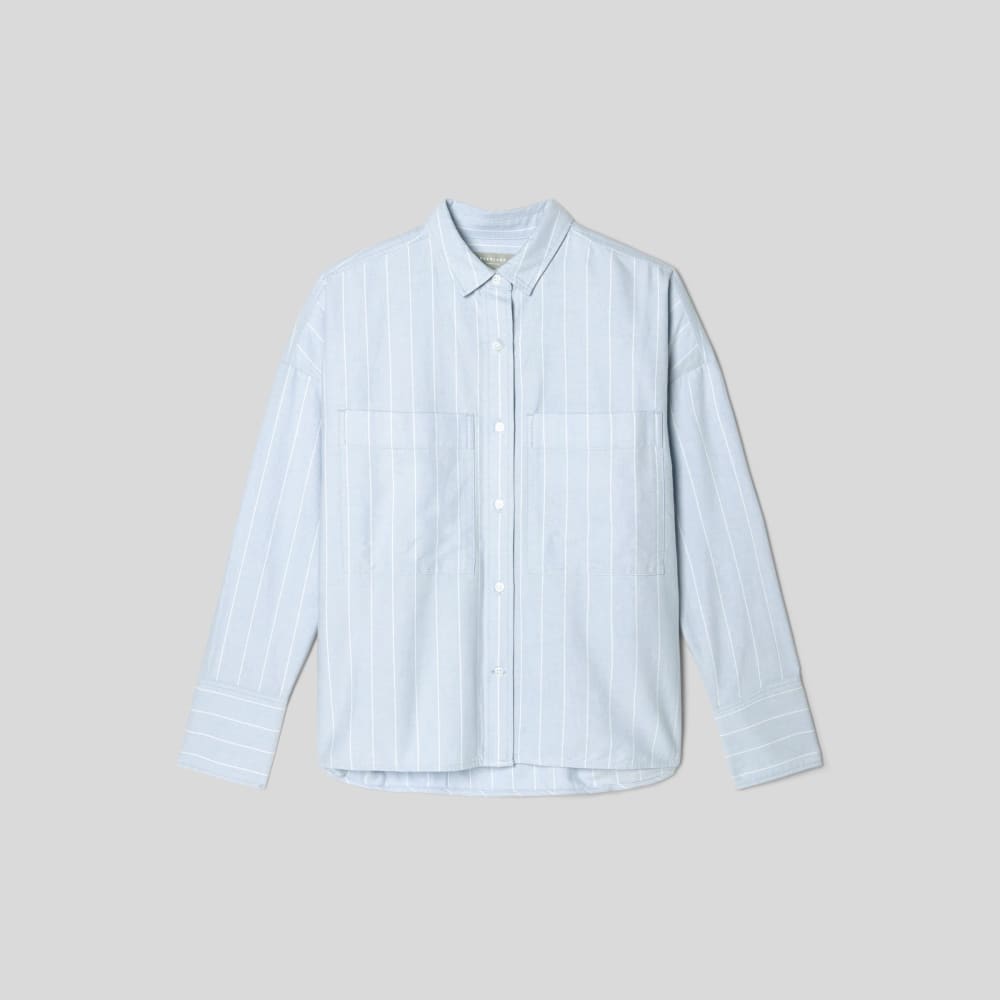 womens-boxy-oxford-soft-stripe-periwinkle-white | alt