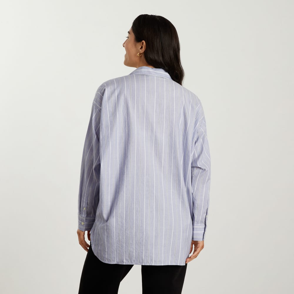 womens-oversized-org-cotton-shirt-slate-blue | alt