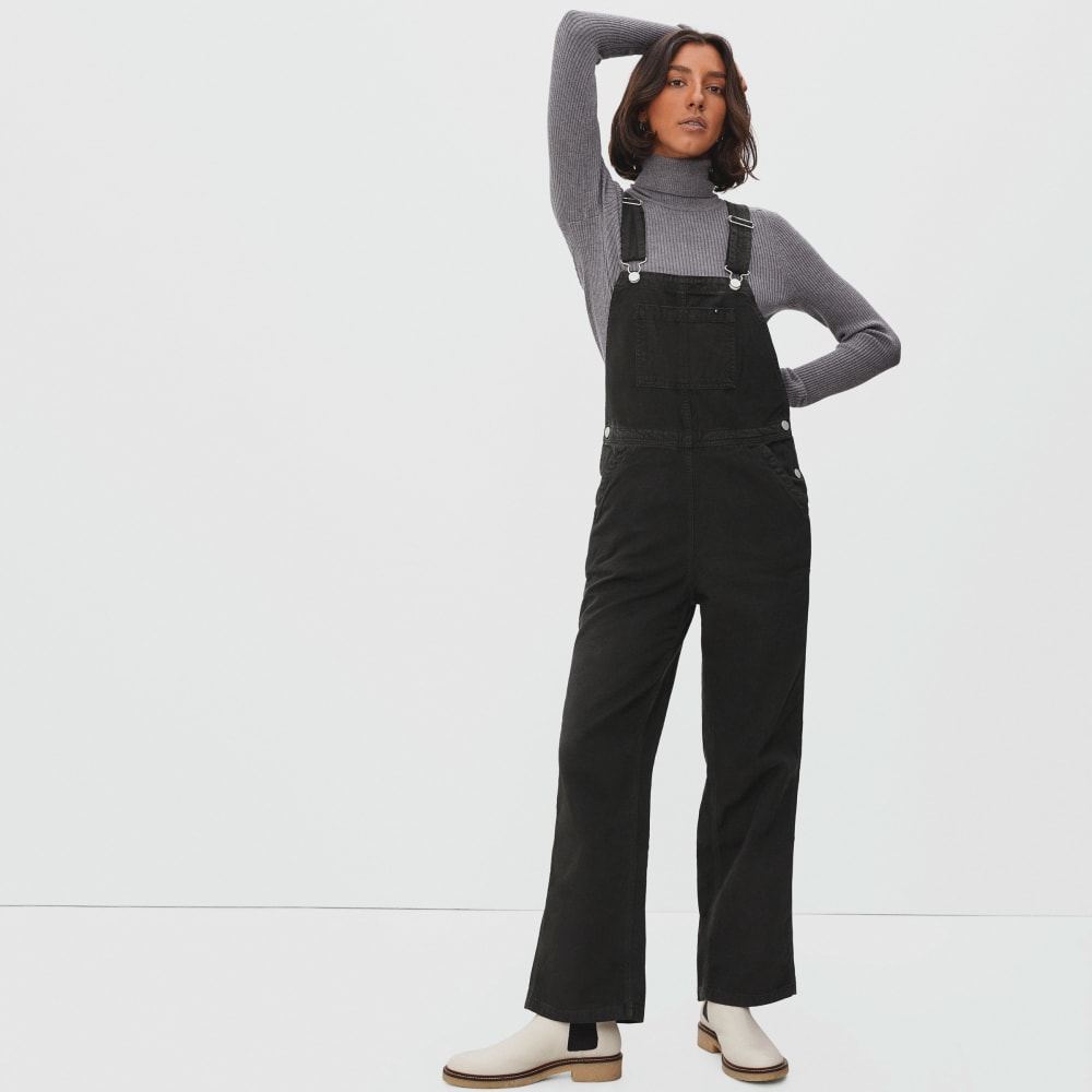 womens-canvas-overalls-black | primary