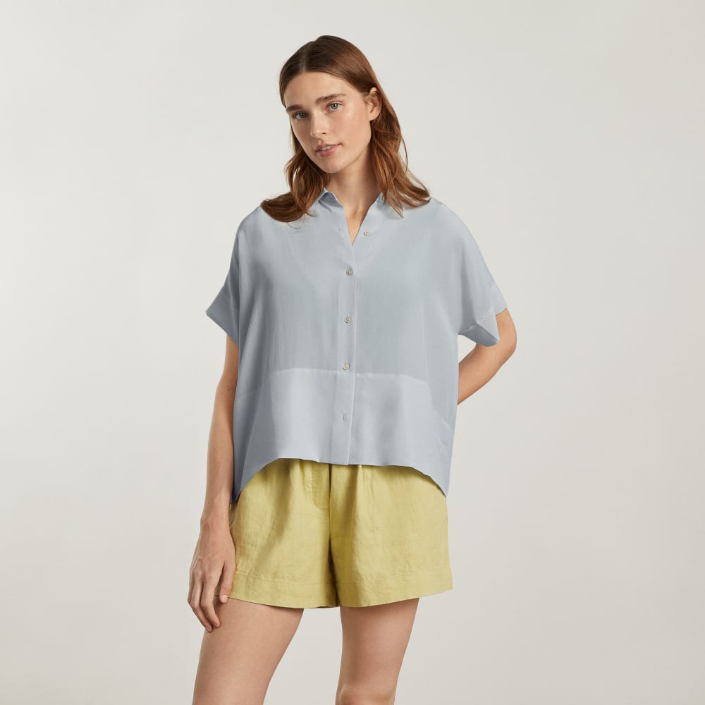 womens-clean-silk-ss-square-shirt-sky | primary