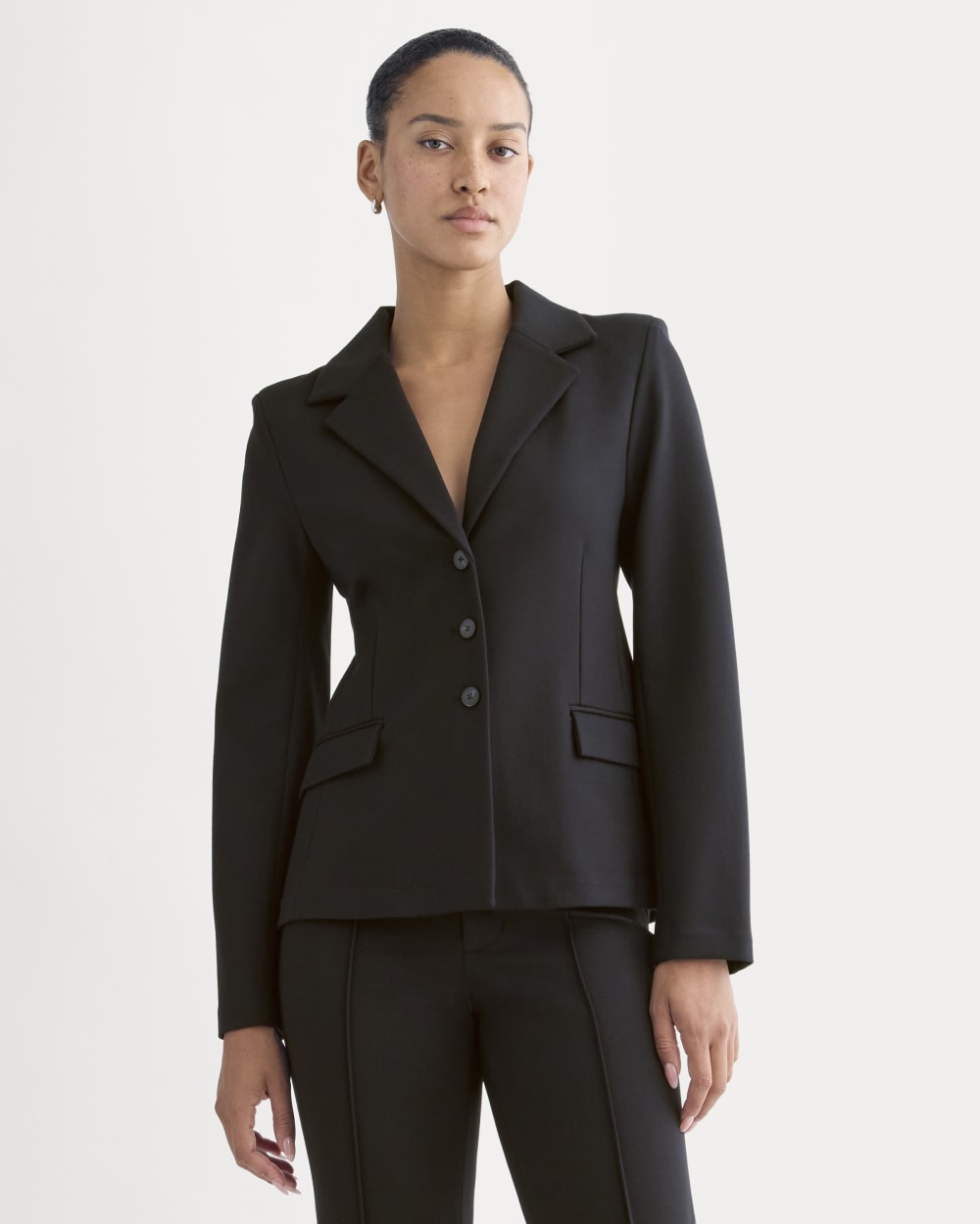 womens-dream-sculpted-blazer-black | primary