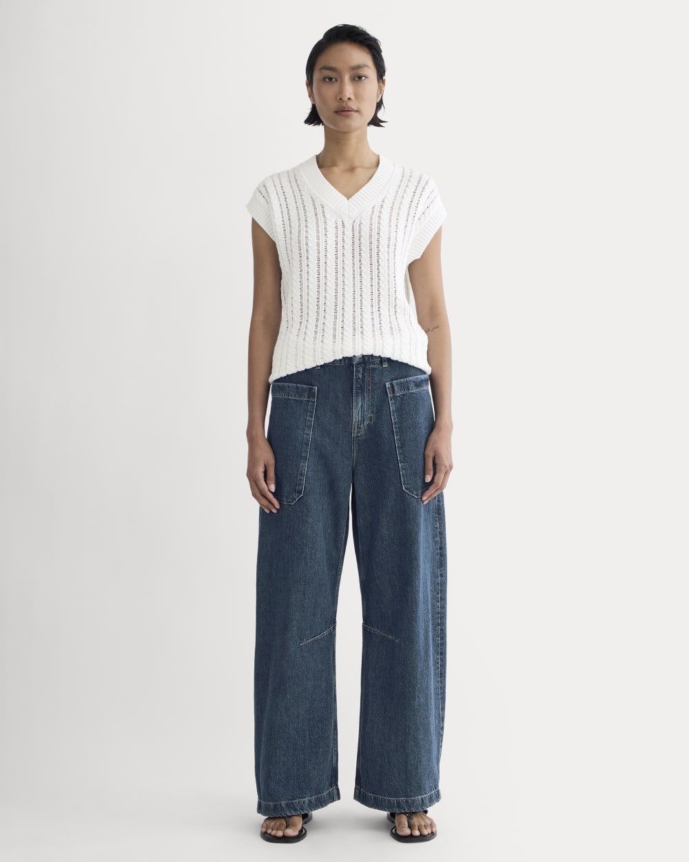 The Gardener Pull-On Jean | Mid Indigo – Everlane