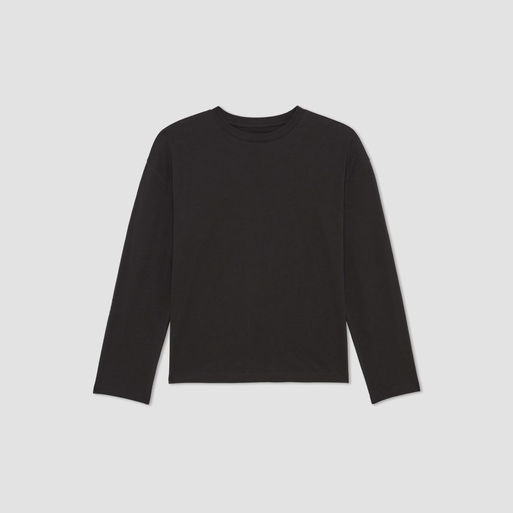 womens-organic-ctn-relaxed-ls-tee-vintage-black | alt