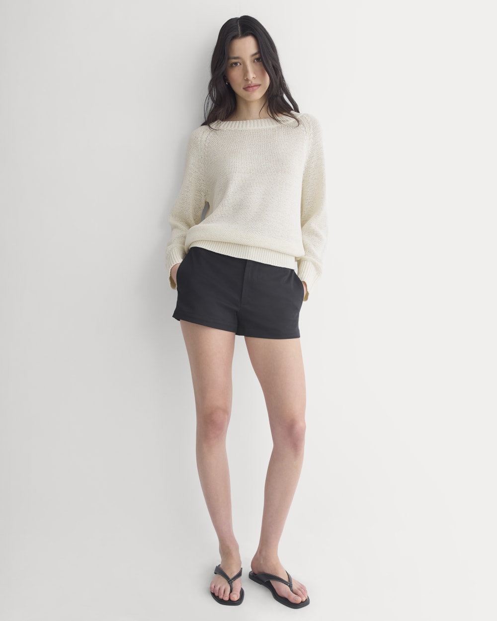 womens-mini-tailored-short-black | primary