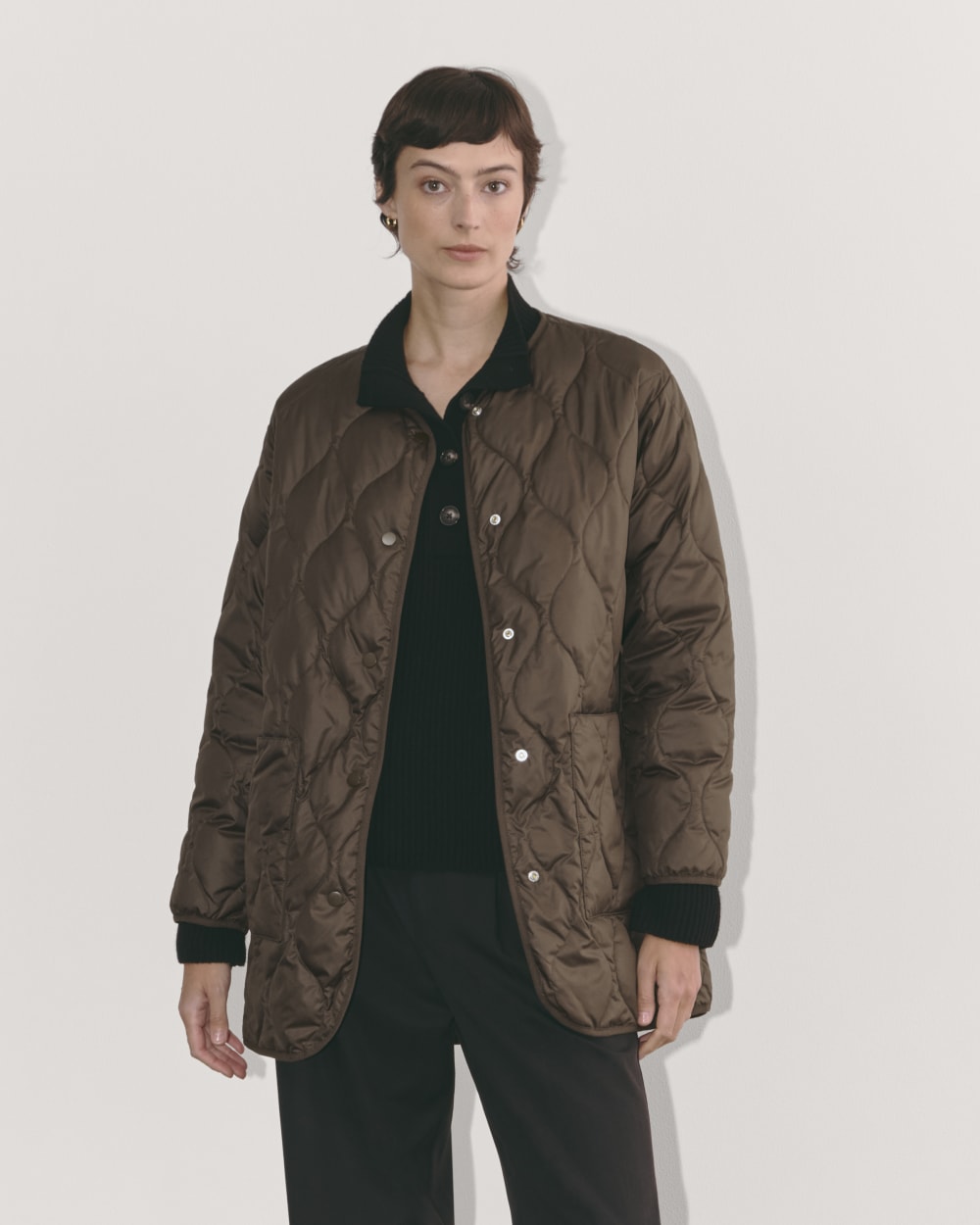 The Quilted Liner | Earth Brown – Everlane