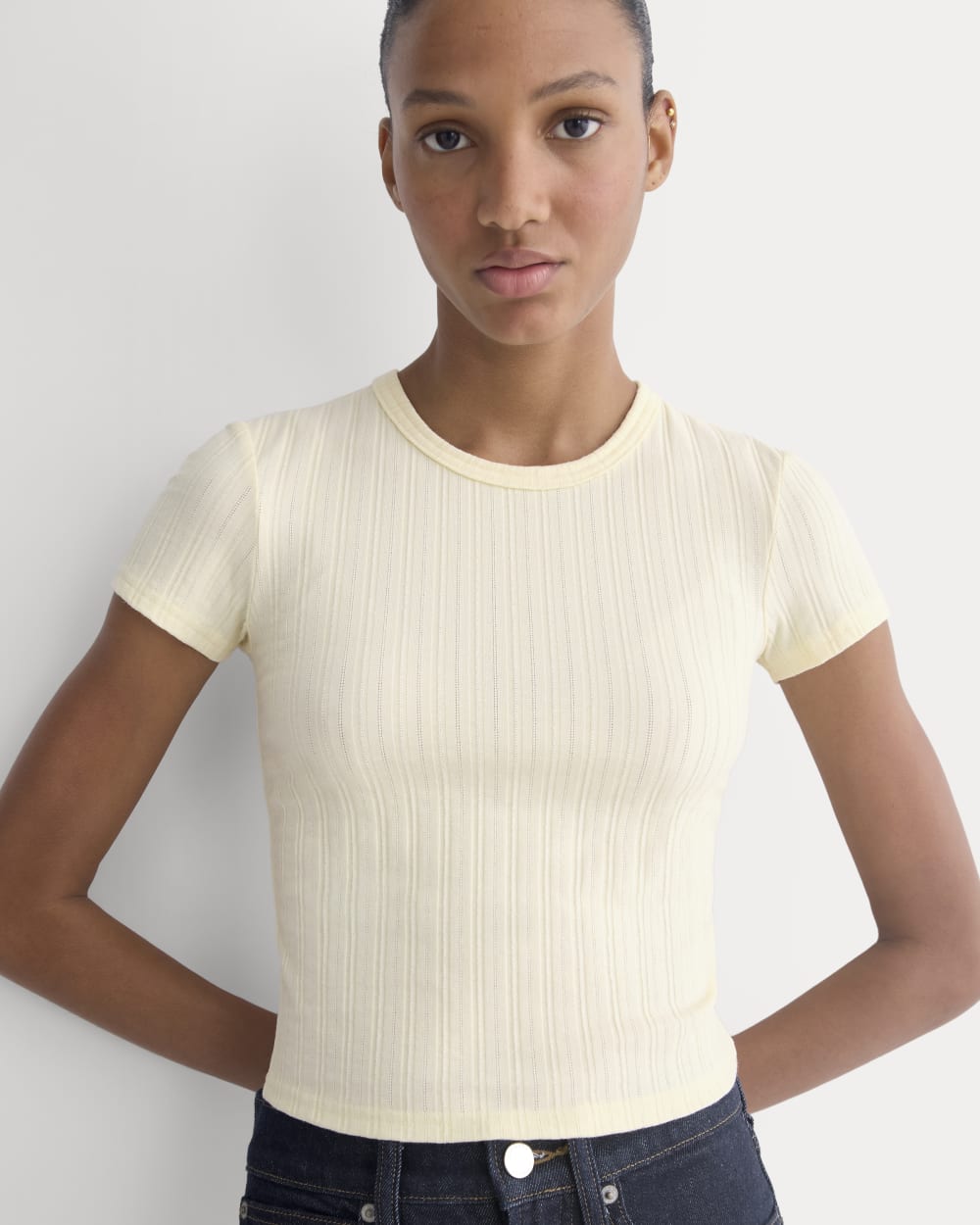 womens-cropped-crew-in-pointelle-lemon-icing | primary